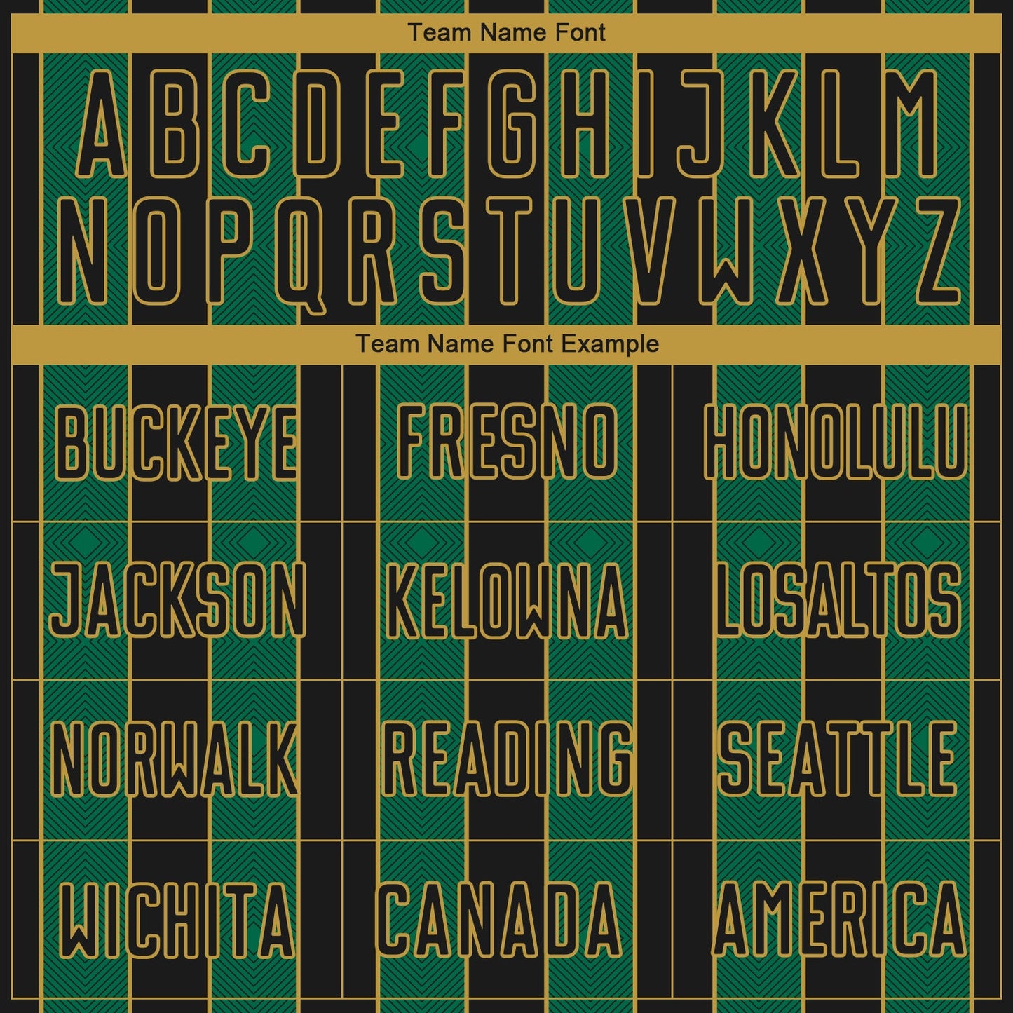Custom Black Kelly Green-Old Gold Pinstripe Line Sports Sublimation Soccer Uniform Jersey view 5