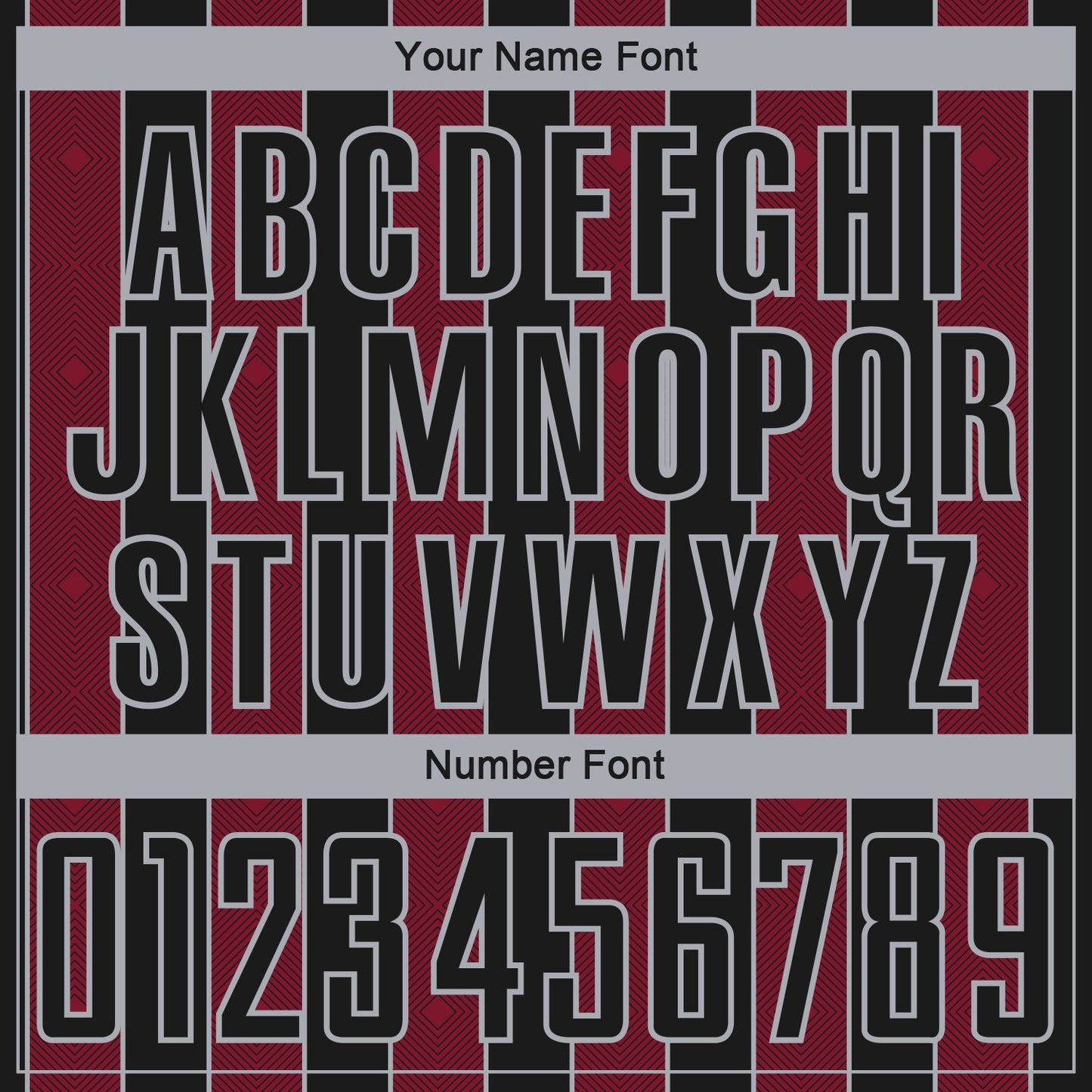 Custom Black Crimson-Gray Pinstripe Line Sports Sublimation Soccer Uniform Jersey view 6