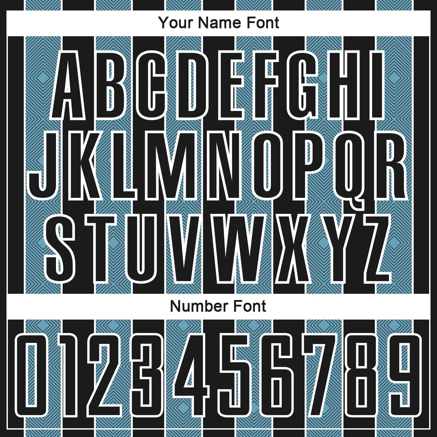 Custom Black Shadow Blue-White Pinstripe Line Sports Sublimation Soccer Uniform Jersey view 6