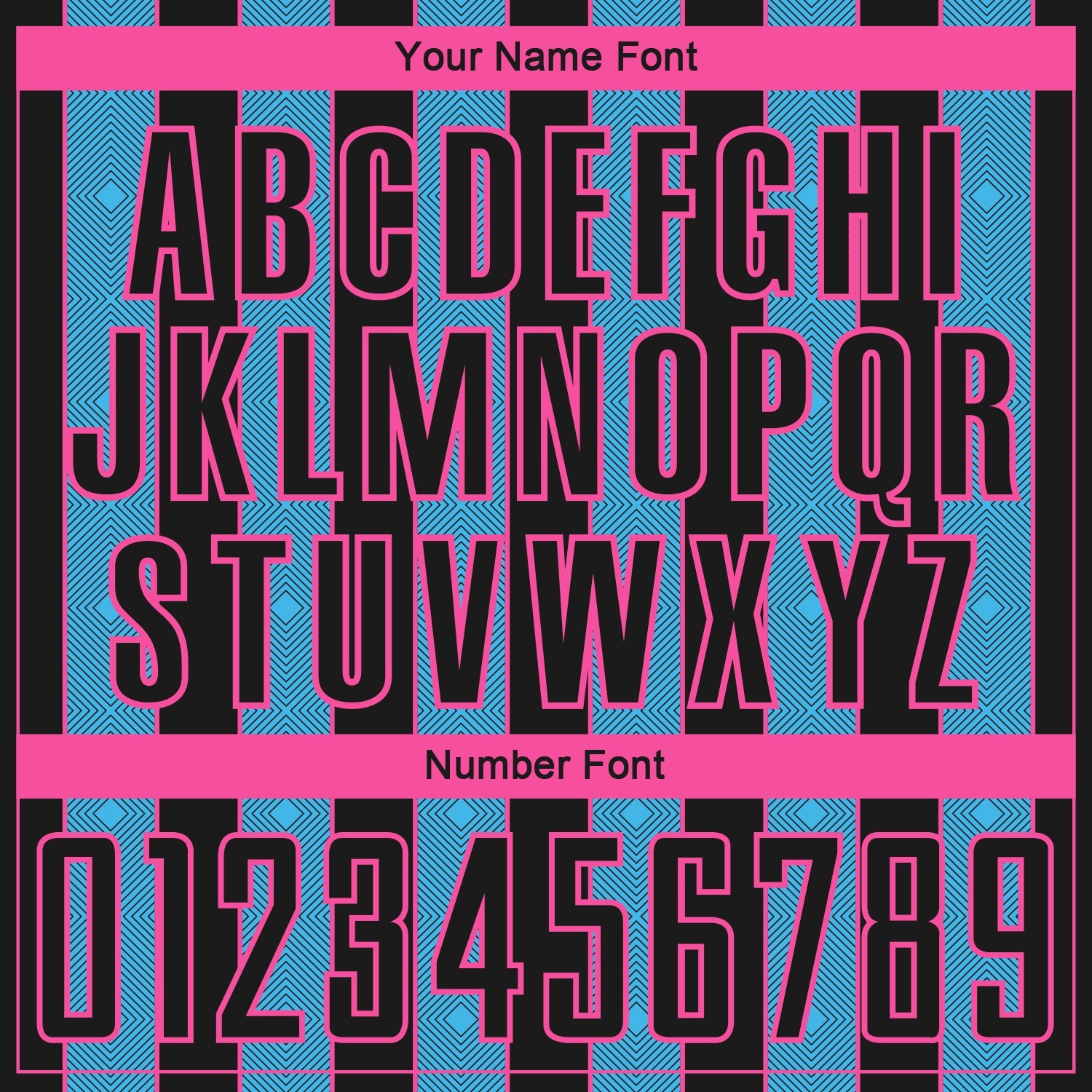Custom Black Sky Blue-Pink Pinstripe Line Sports Sublimation Soccer Uniform Jersey view 6