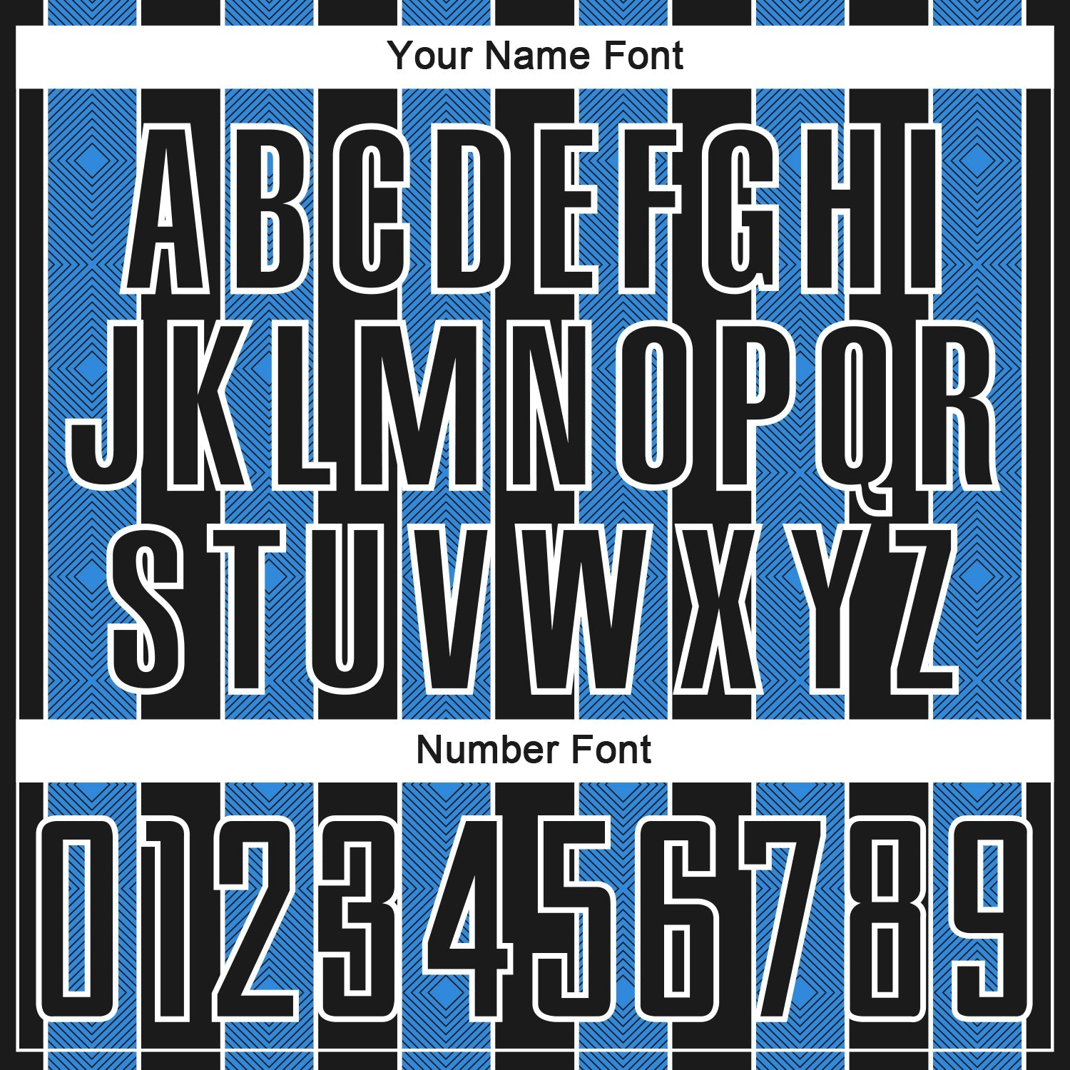 Custom Black Powder Blue-White Pinstripe Line Sports Sublimation Soccer Uniform Jersey view 6