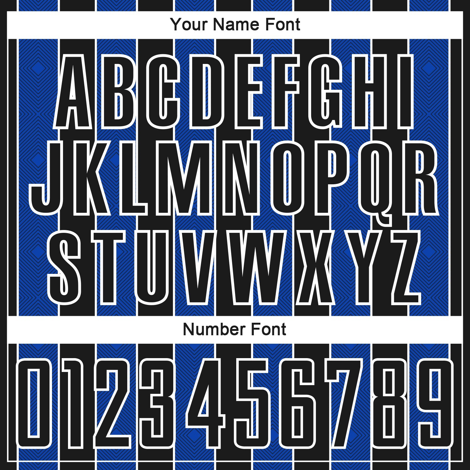 Custom Black Thunder Blue-White Pinstripe Line Sports Sublimation Soccer Uniform Jersey view 6