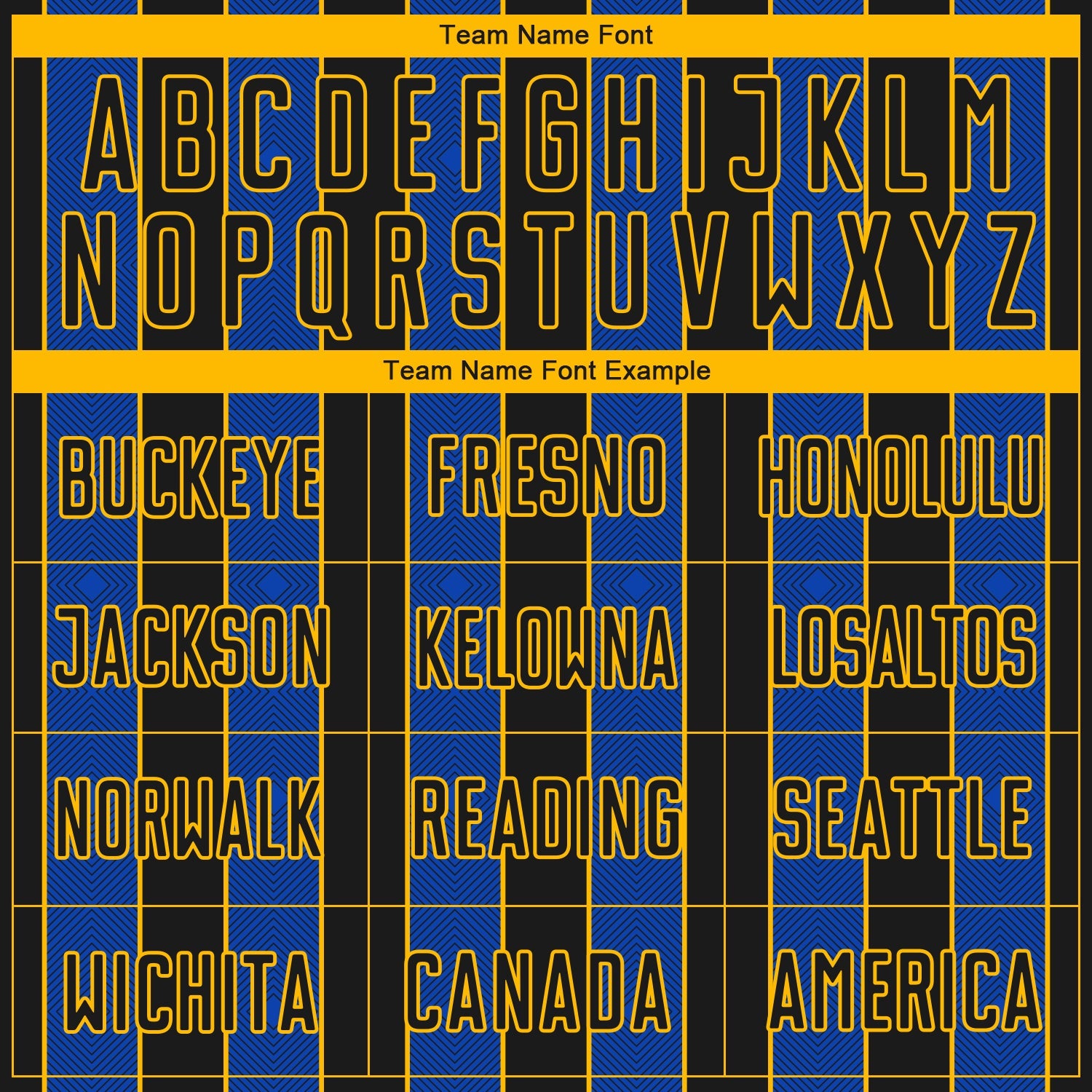Custom Black Thunder Blue-Gold Pinstripe Line Sports Sublimation Soccer Uniform Jersey view 5