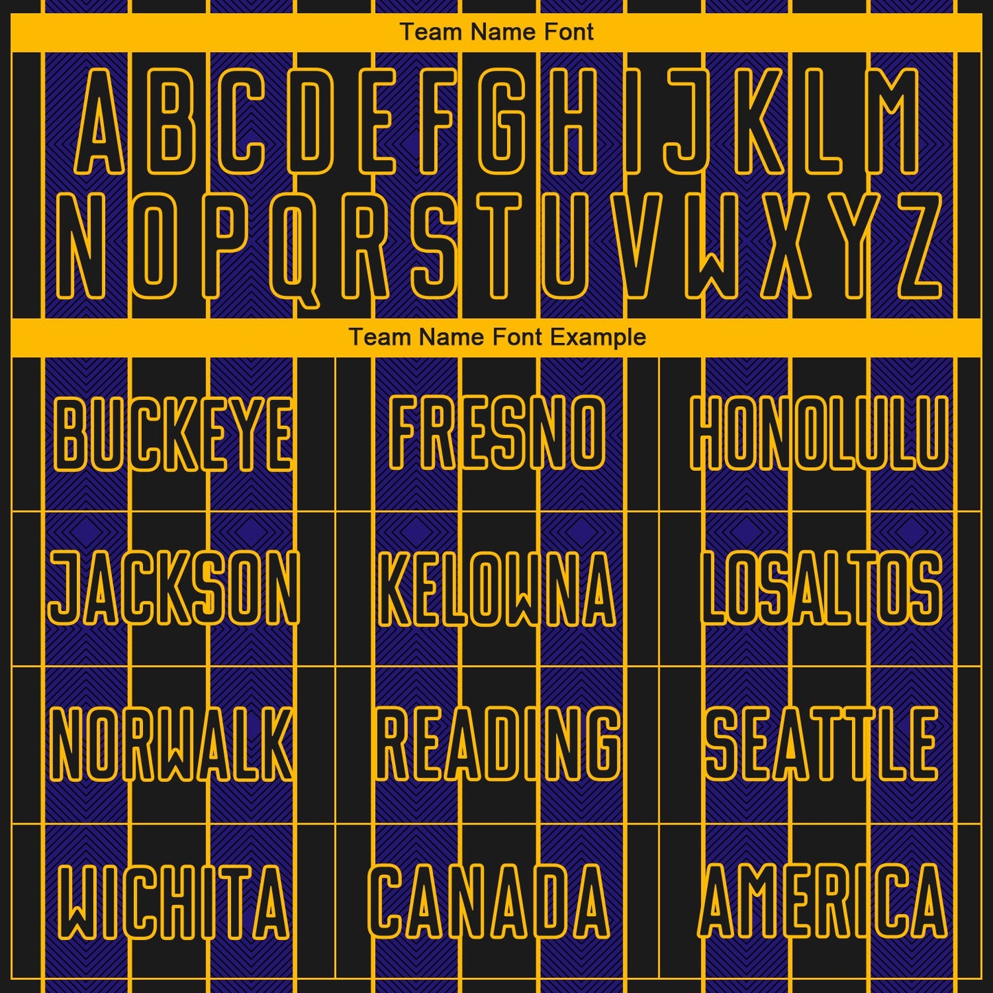 Custom Black Dark Purple-Gold Pinstripe Line Sports Sublimation Soccer Uniform Jersey view 5