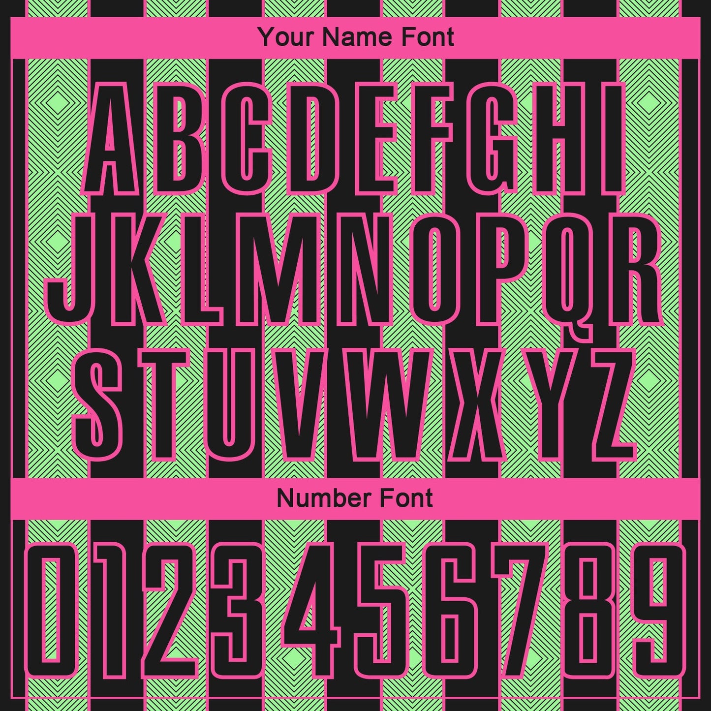 Custom Black Pea Green-Pink Pinstripe Line Sports Sublimation Soccer Uniform Jersey view 6