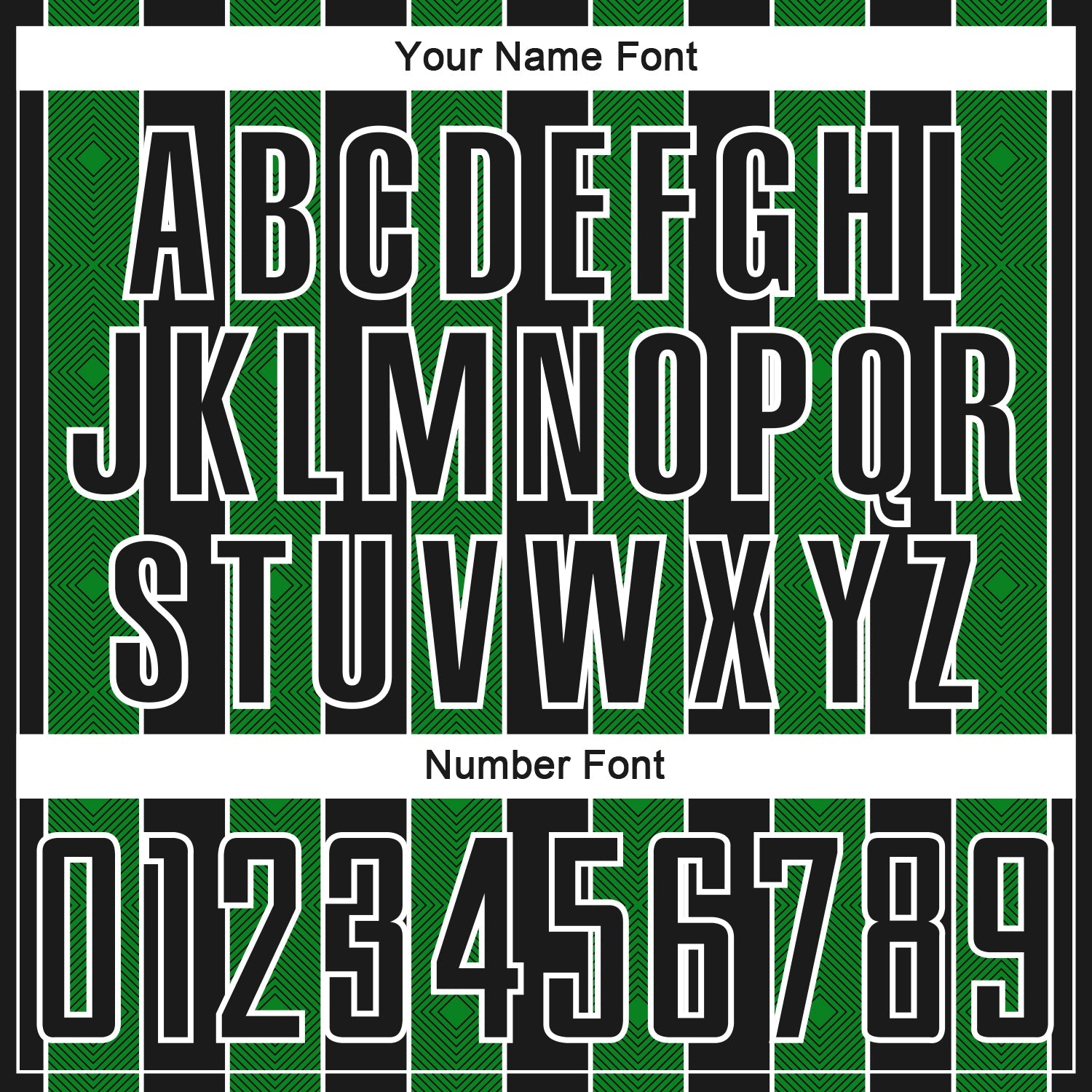 Custom Black Grass Green-White Pinstripe Line Sports Sublimation Soccer Uniform Jersey view 6