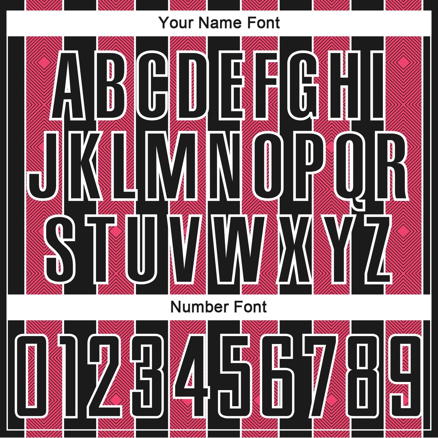 Custom Black Neon Pink-White Pinstripe Line Sports Sublimation Soccer Uniform Jersey view 6