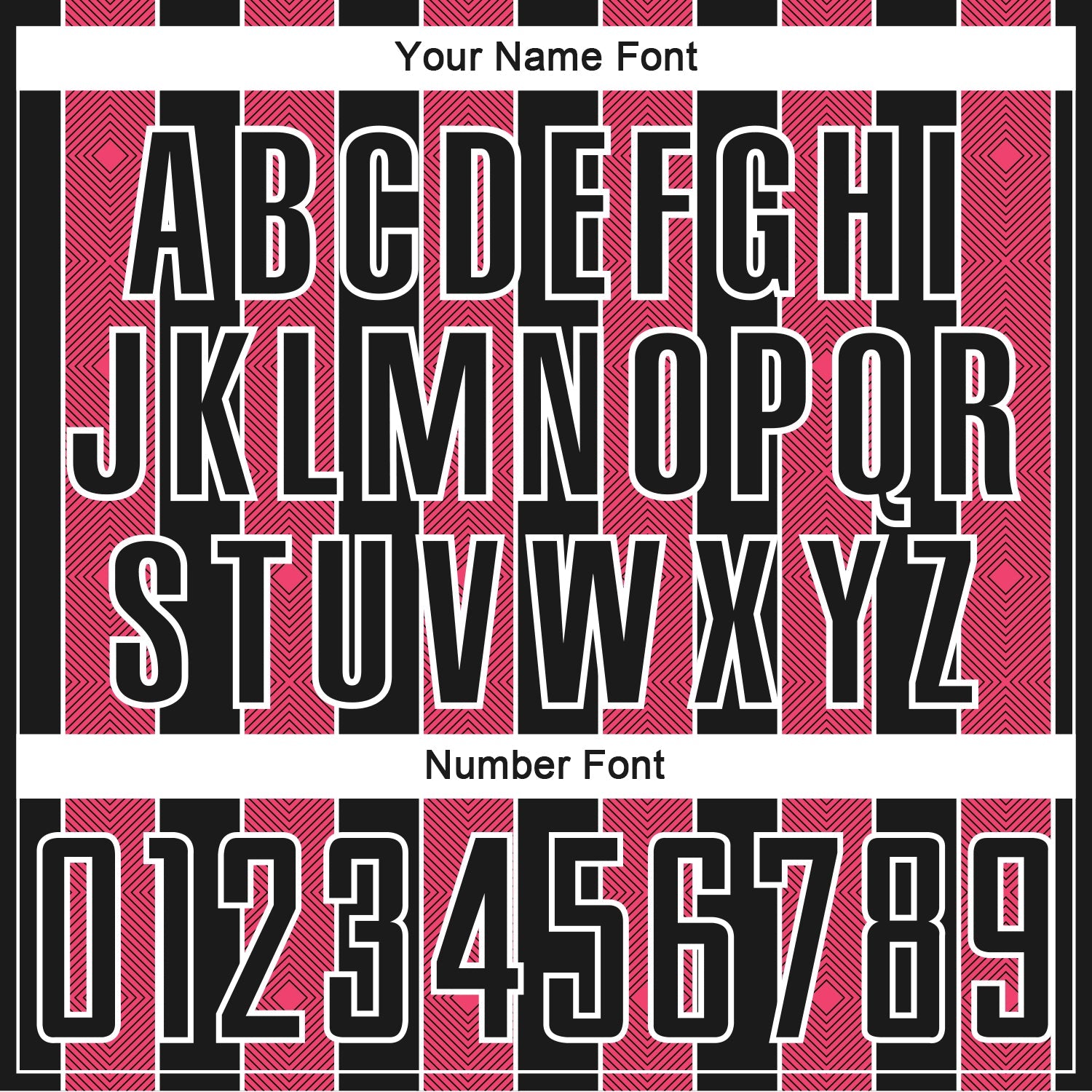 Custom Black Neon Pink-White Pinstripe Line Sports Sublimation Soccer Uniform Jersey view 6