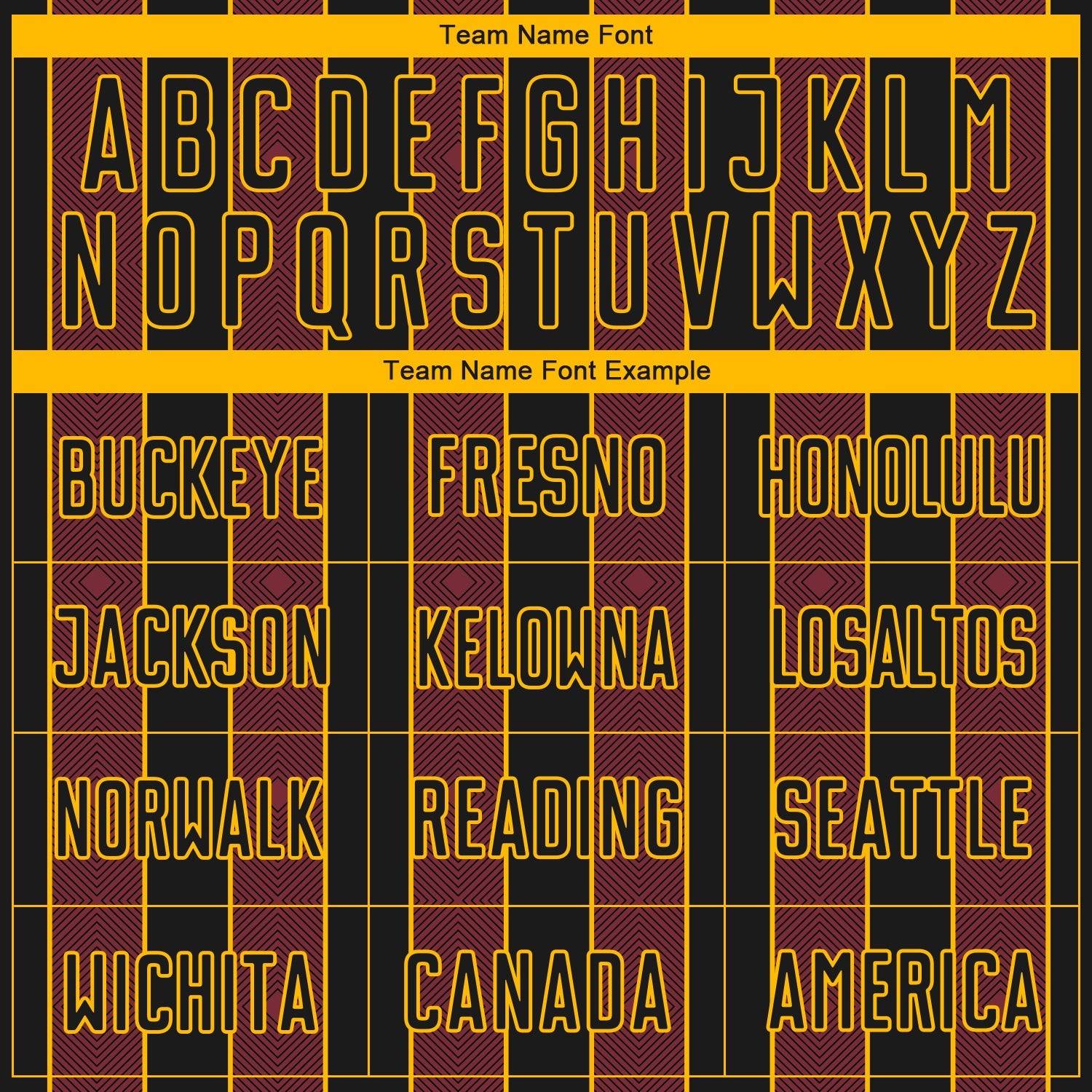 Custom Black Burgundy-Gold Pinstripe Line Sports Sublimation Soccer Uniform Jersey view 5