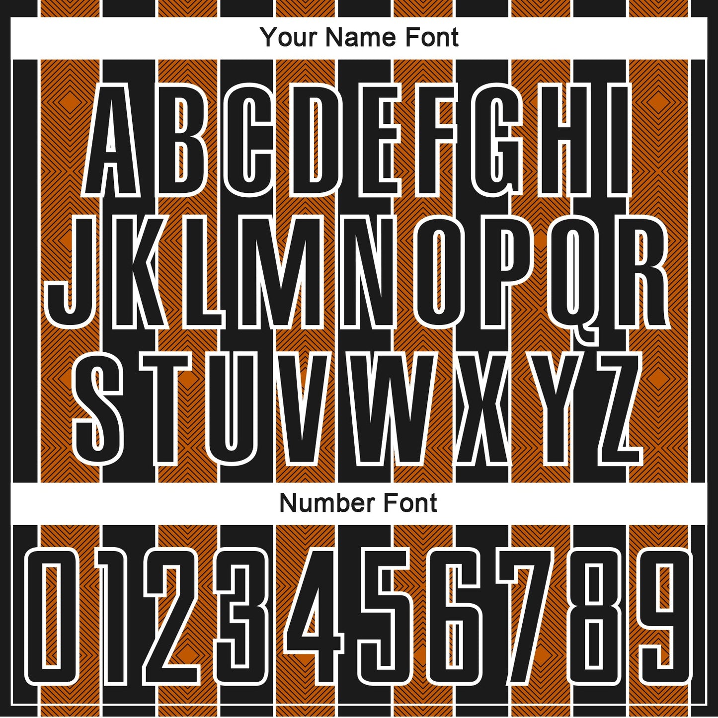 Custom Black Texas Orange-White Pinstripe Line Sports Sublimation Soccer Uniform Jersey view 6