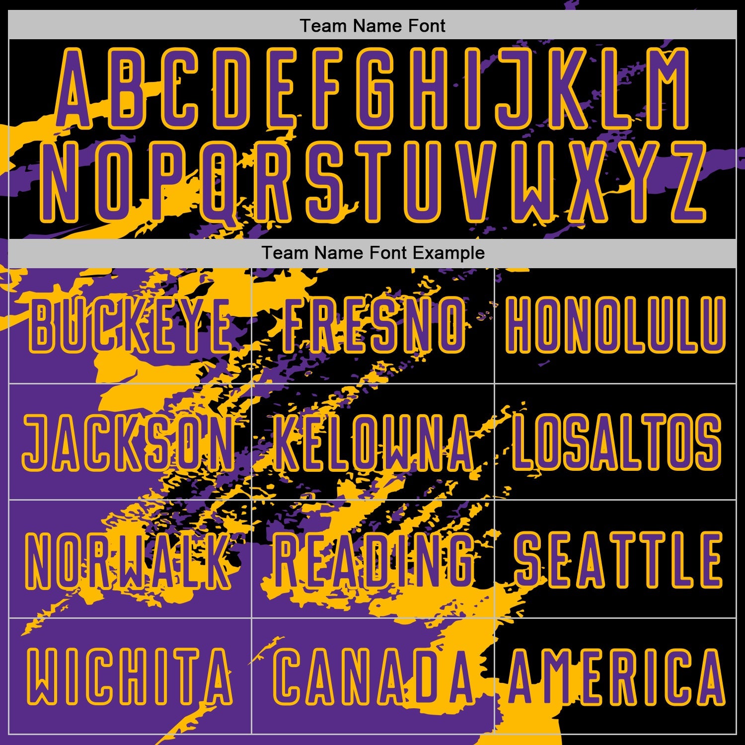 Custom Black Purple-Gold Abstract Fragment Art Splash Sports Sublimation Soccer Uniform Jersey view 5
