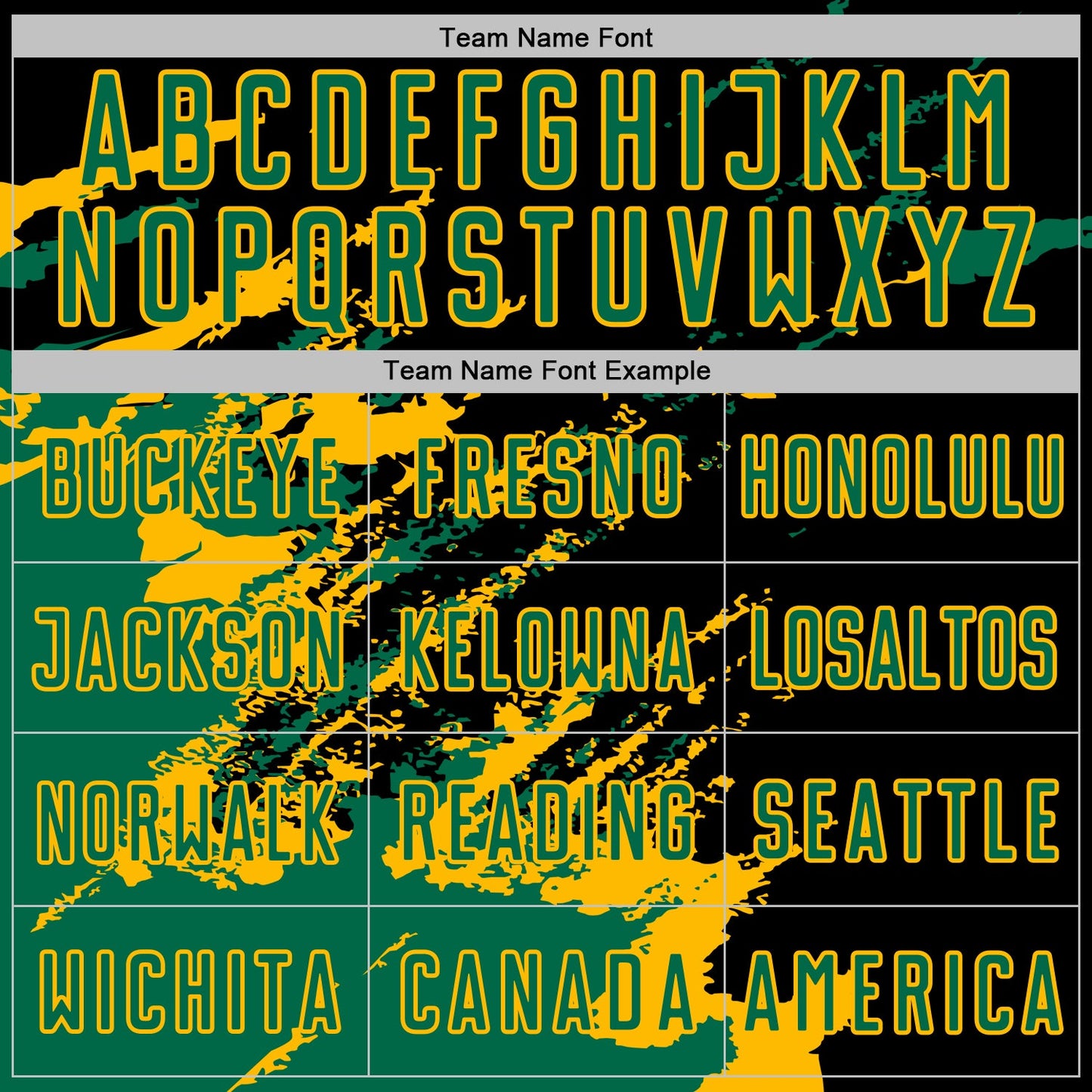 Custom Black Kelly Green-Gold Abstract Fragment Art Splash Sports Sublimation Soccer Uniform Jersey view 5