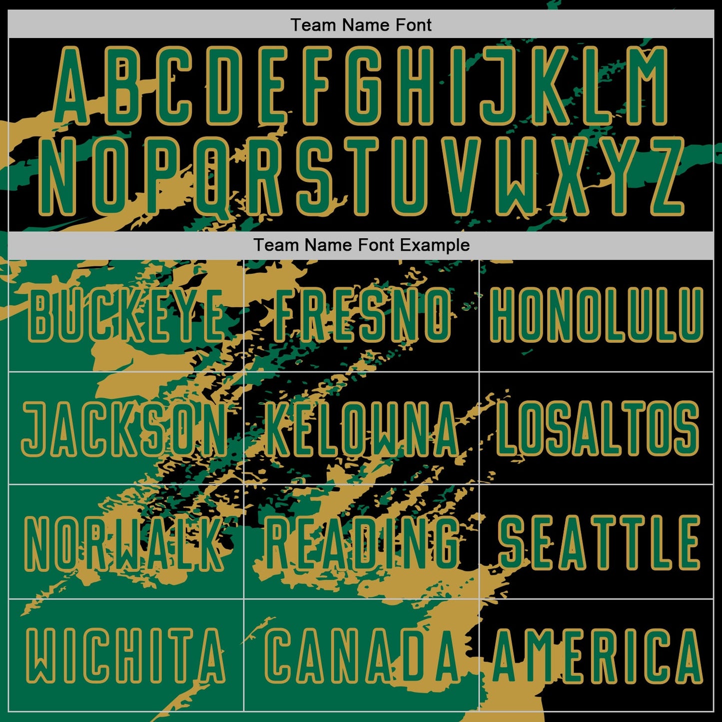 Custom Black Kelly Green-Old Gold Abstract Fragment Art Splash Sports Sublimation Soccer Uniform Jersey view 5