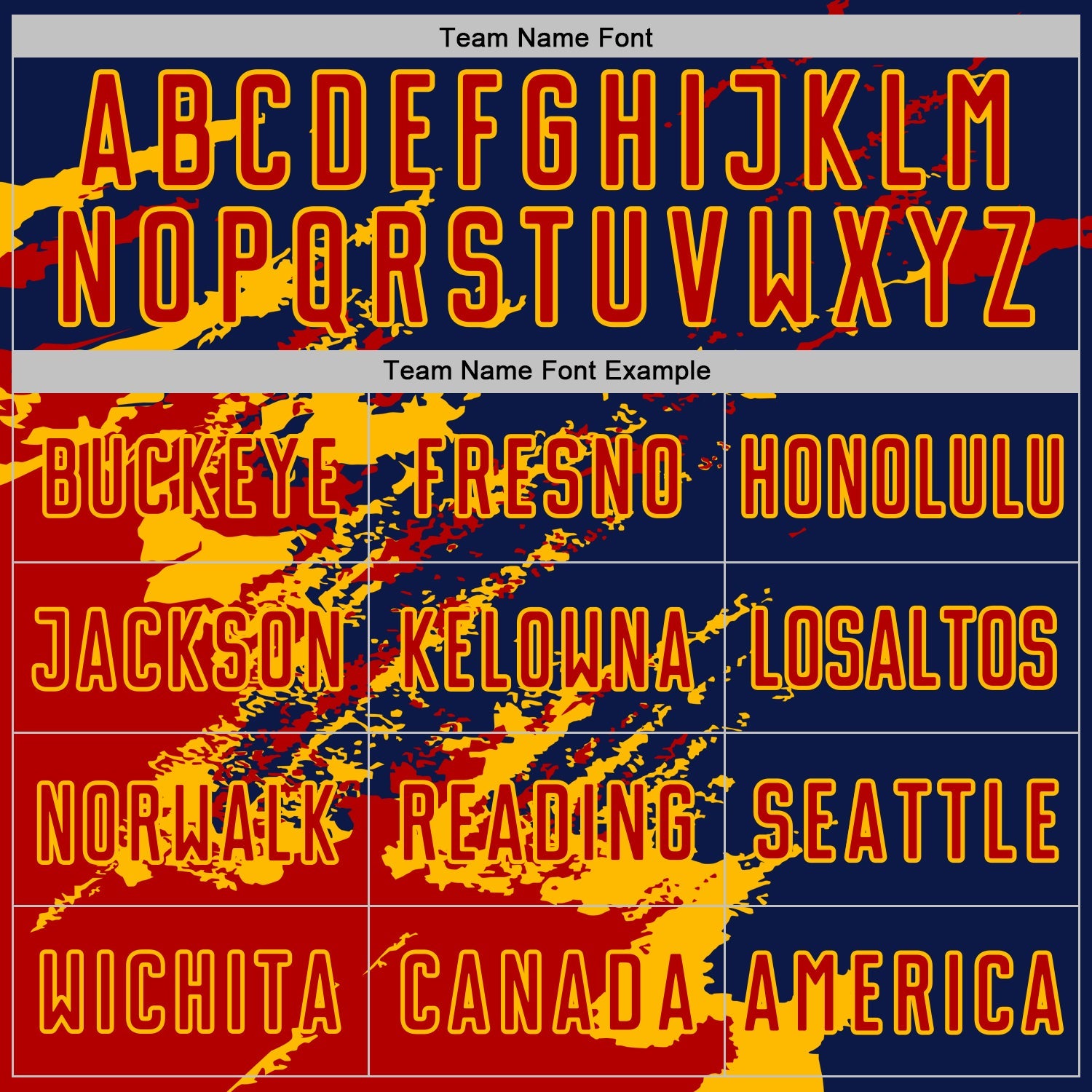 Custom Navy Red-Gold Abstract Fragment Art Splash Sports Sublimation Soccer Uniform Jersey view 5