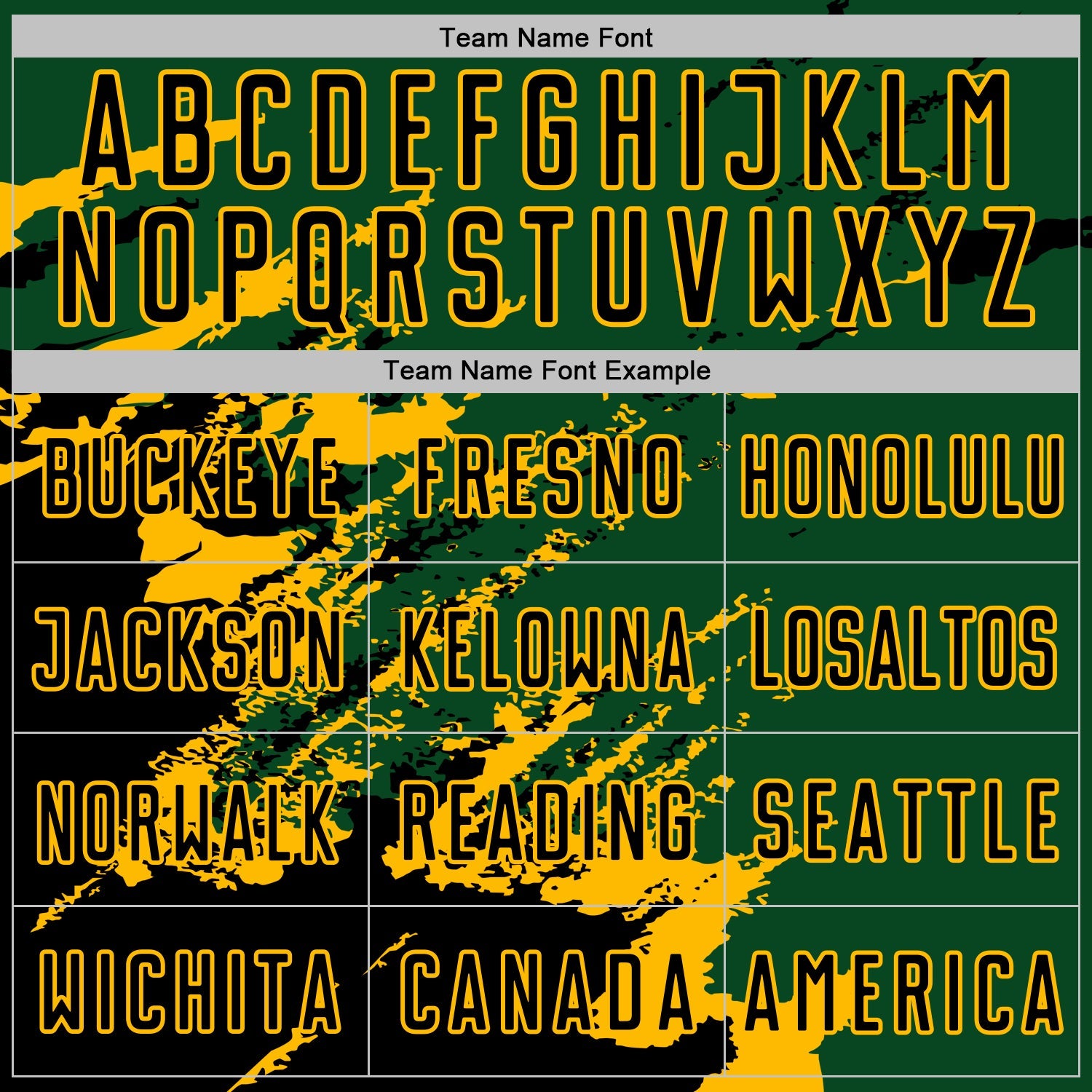 Custom Green Black-Gold Abstract Fragment Art Splash Sports Sublimation Soccer Uniform Jersey view 5
