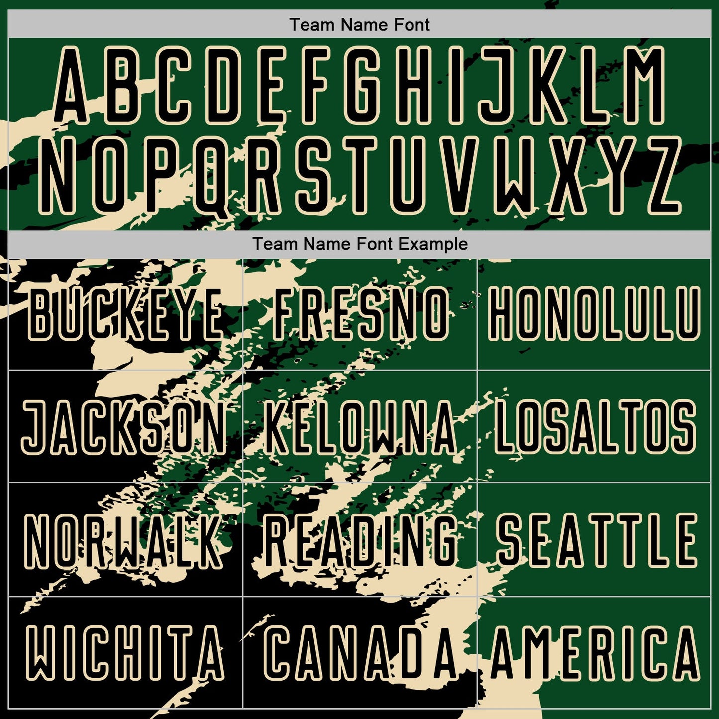 Custom Green Black-Cream Abstract Fragment Art Splash Sports Sublimation Soccer Uniform Jersey view 5