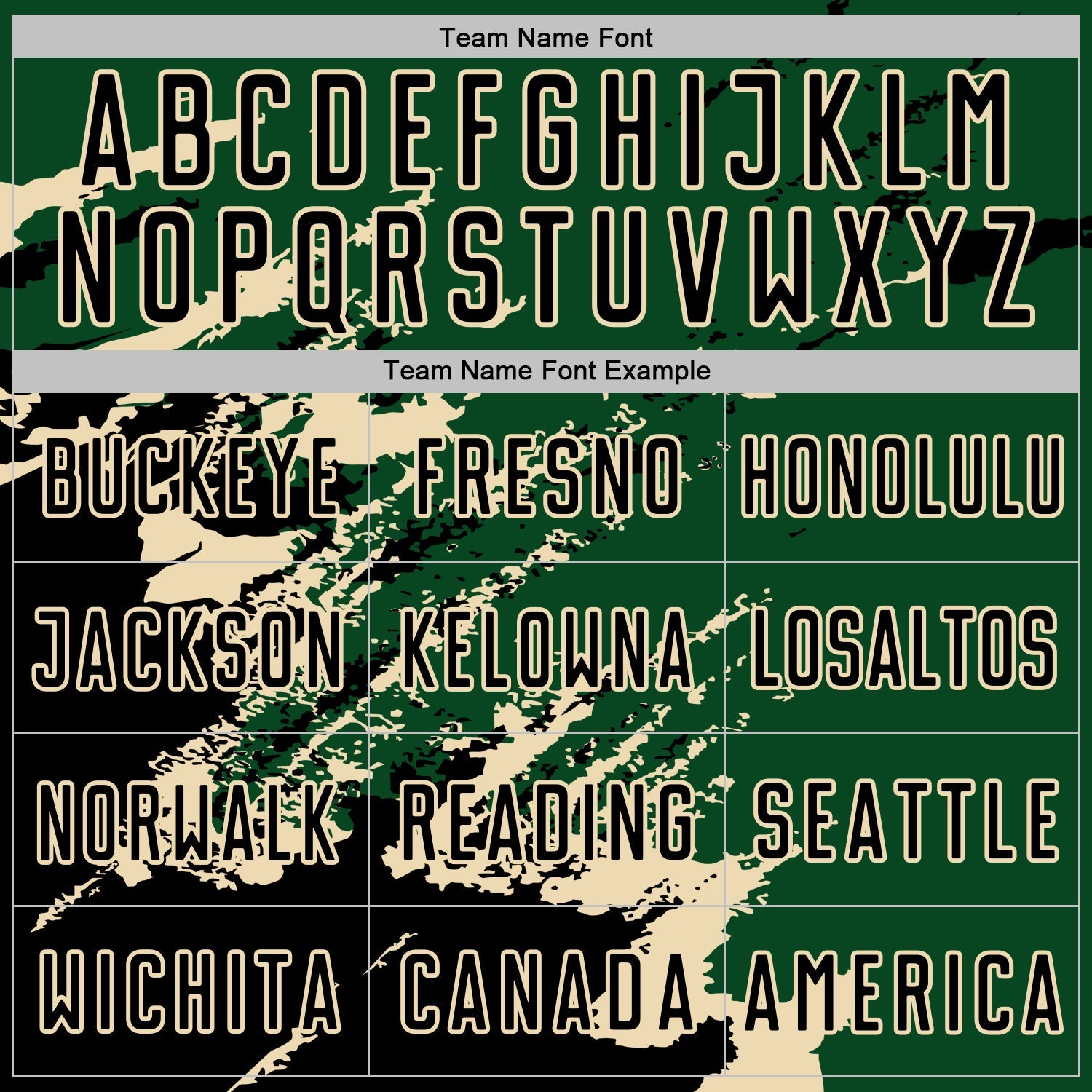 Custom Green Black-Cream Abstract Fragment Art Splash Sports Sublimation Soccer Uniform Jersey view 5