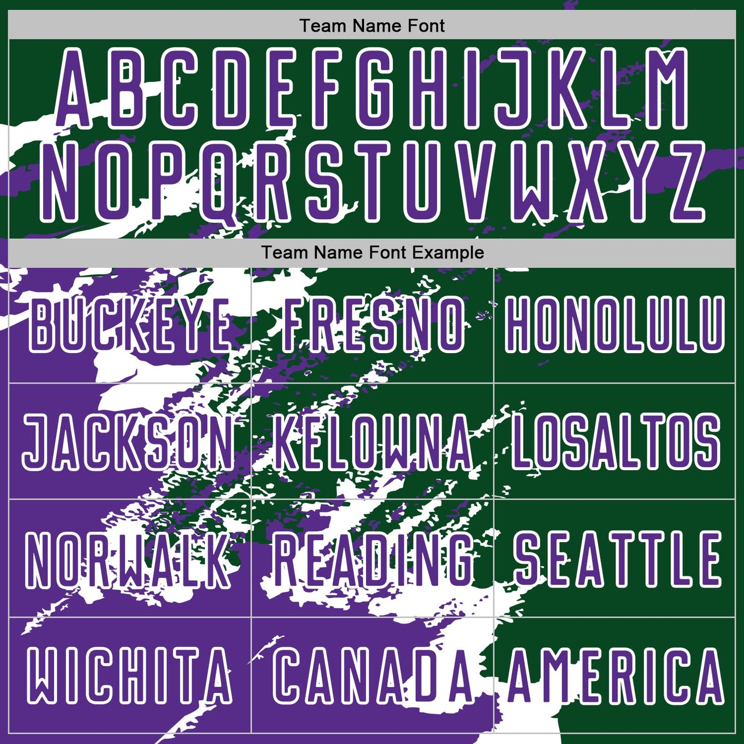 Custom Green Purple-White Abstract Fragment Art Splash Sports Sublimation Soccer Uniform Jersey view 5