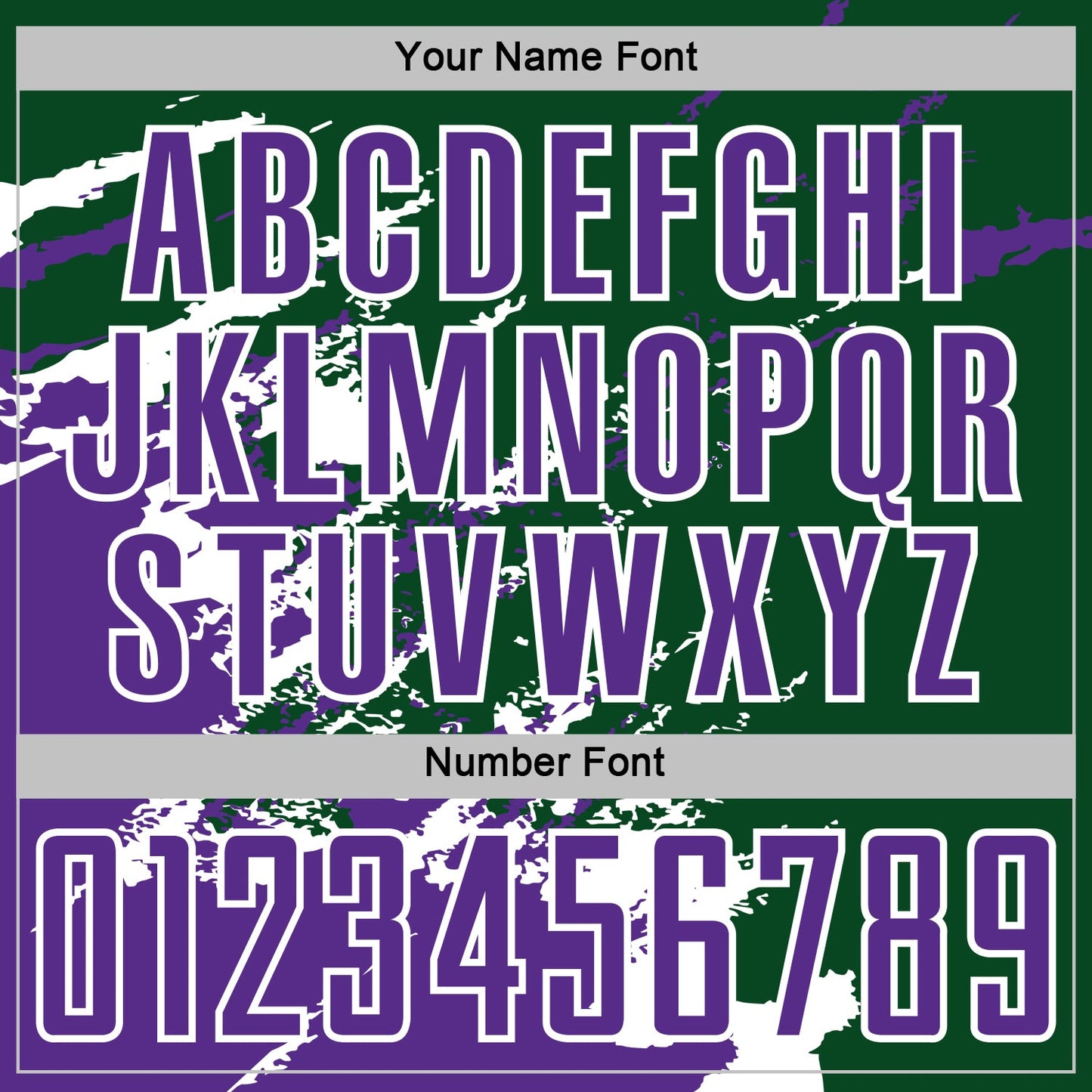 Custom Green Purple-White Abstract Fragment Art Splash Sports Sublimation Soccer Uniform Jersey view 6