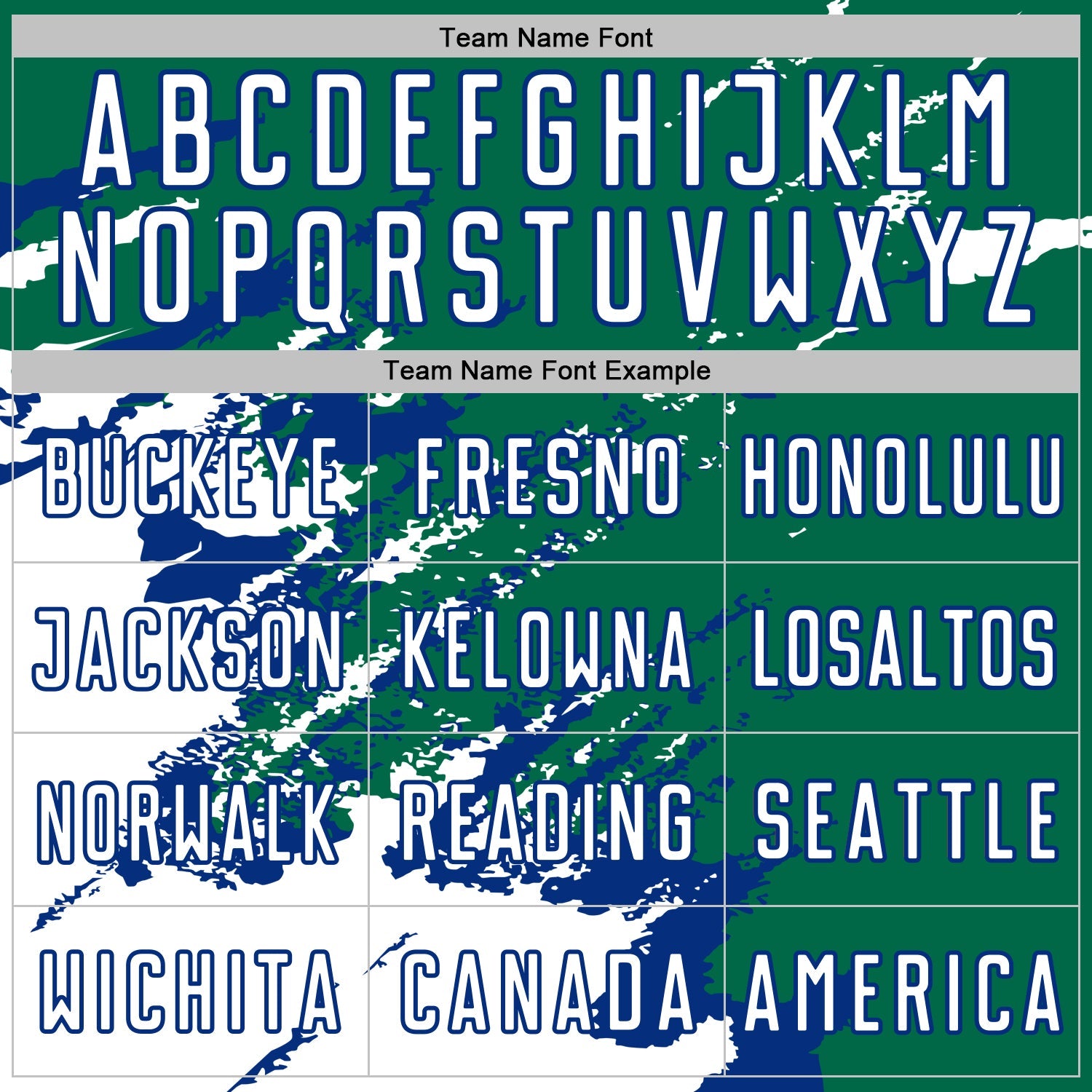 Custom Kelly Green White-Royal Abstract Fragment Art Splash Sports Sublimation Soccer Uniform Jersey view 5