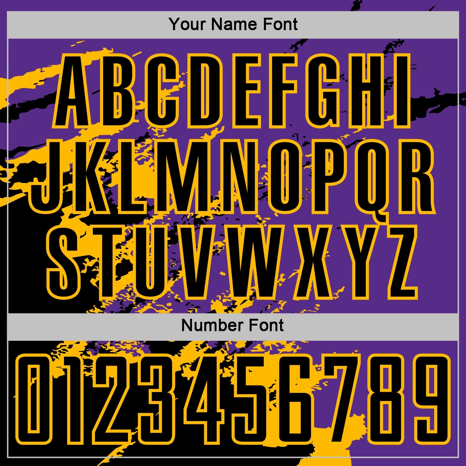 Custom Purple Black-Gold Abstract Fragment Art Splash Sports Sublimation Soccer Uniform Jersey view 6