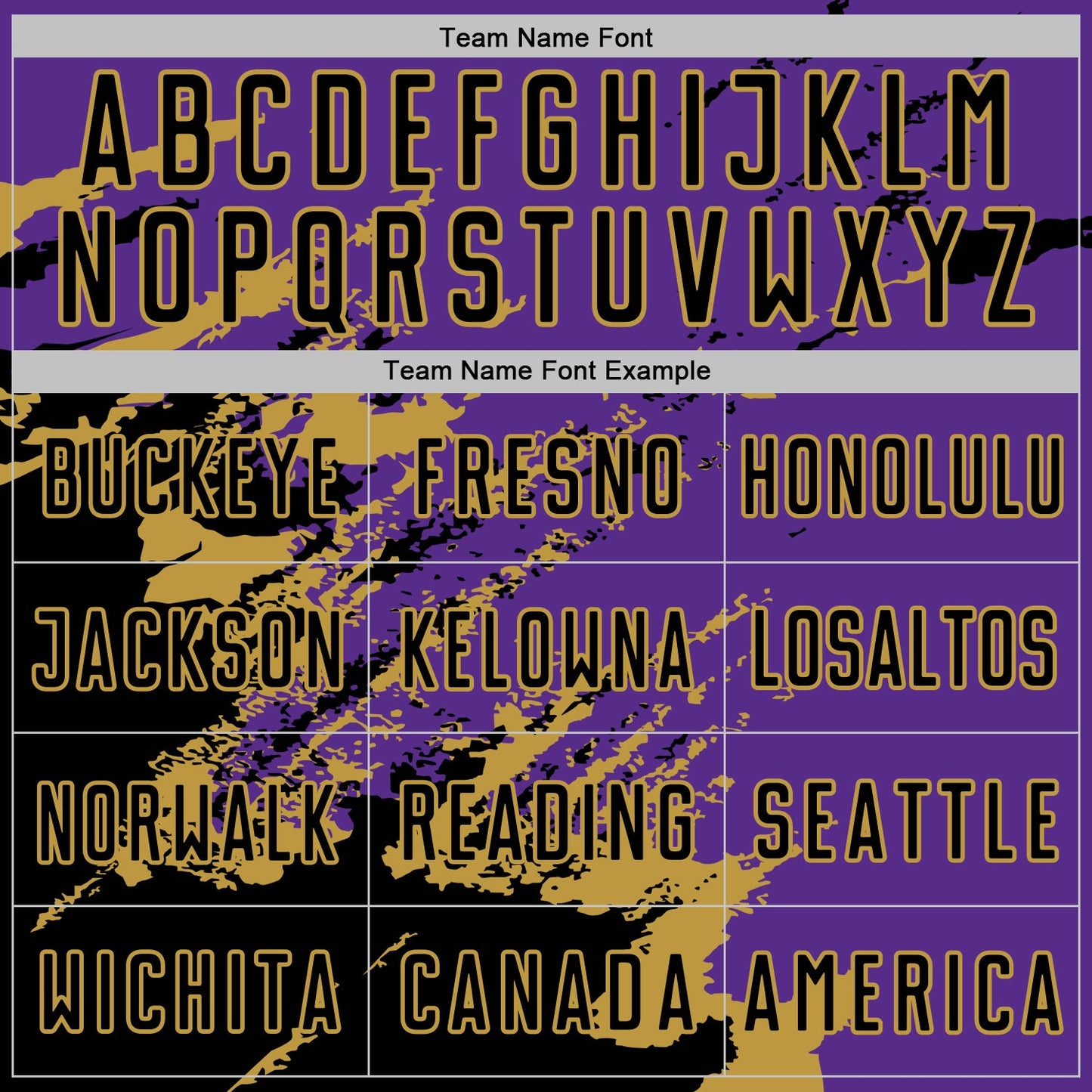 Custom Purple Black-Old Gold Abstract Fragment Art Splash Sports Sublimation Soccer Uniform Jersey view 5