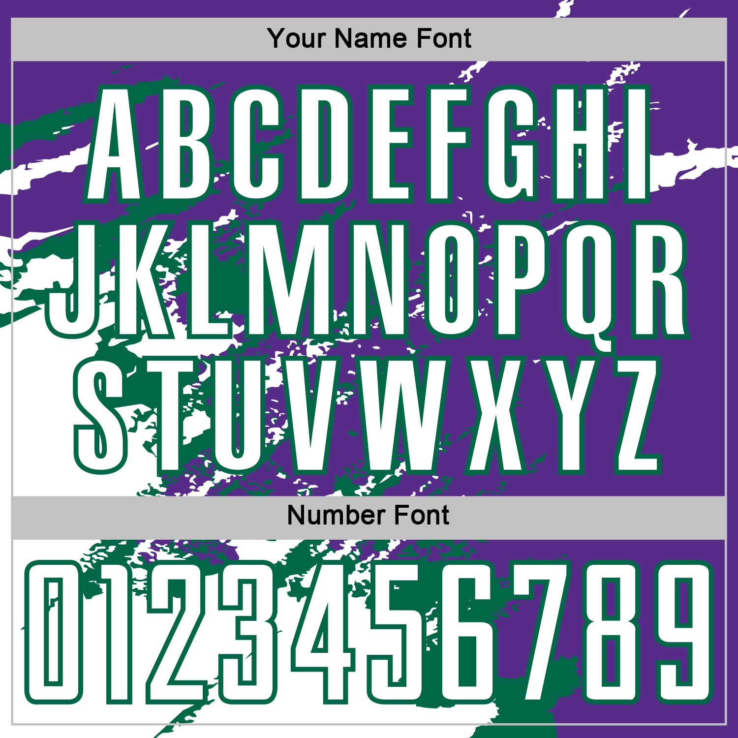 Custom Purple White-Kelly Green Abstract Fragment Art Splash Sports Sublimation Soccer Uniform Jersey view 6