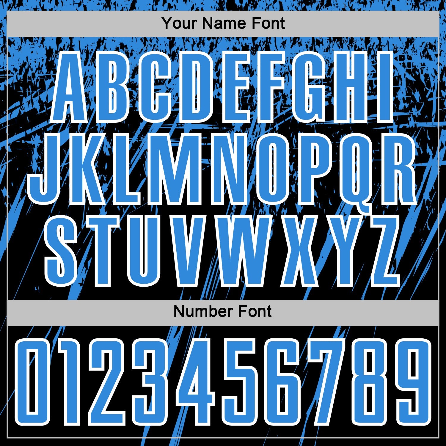 Custom Black Powder Blue-White Splash Sports Sublimation Soccer Uniform Jersey view 6