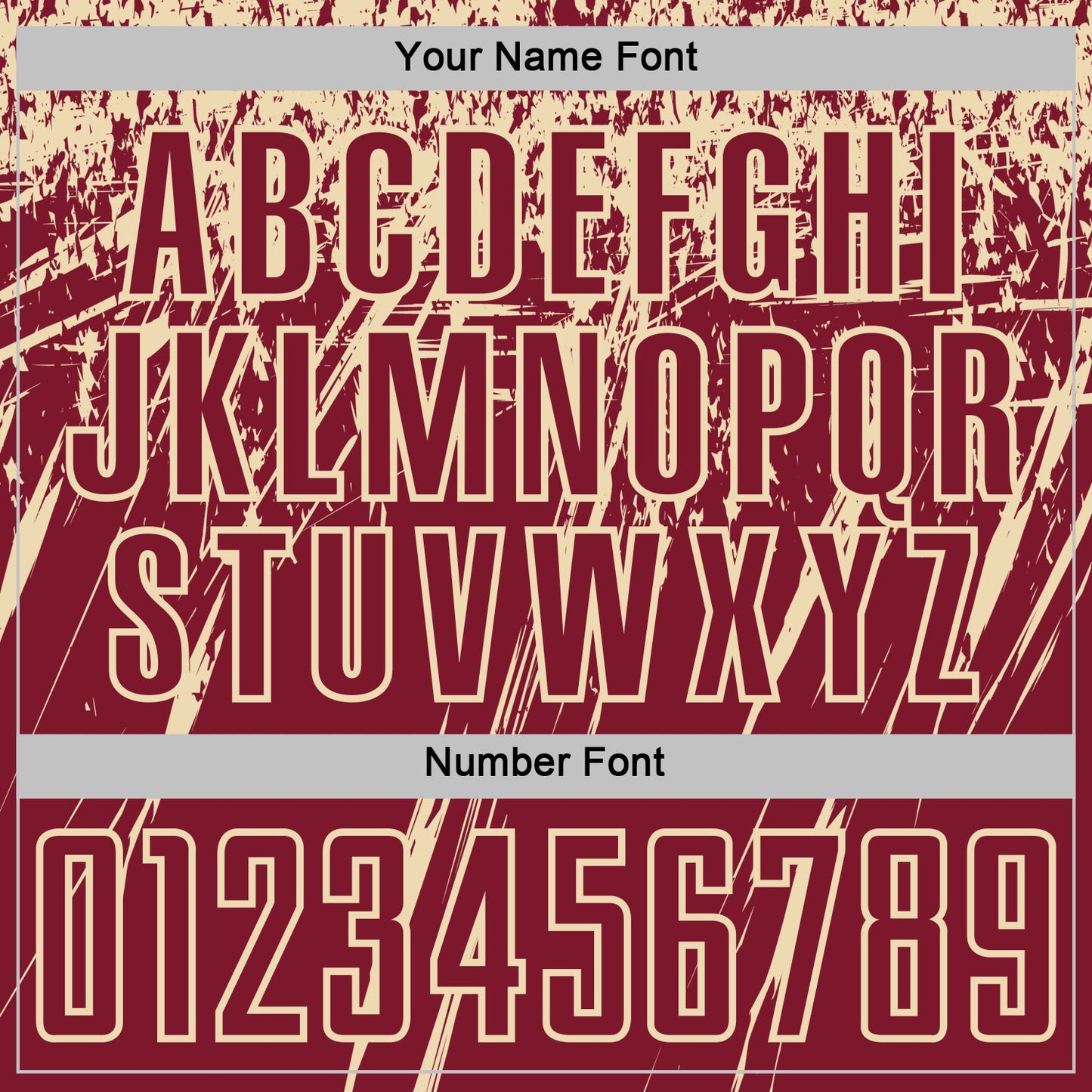 Custom Crimson Cream Splash Sports Sublimation Soccer Uniform Jersey view 6