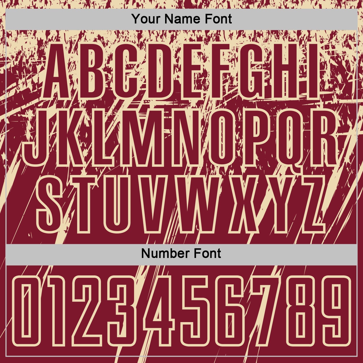 Custom Crimson Cream Splash Sports Sublimation Soccer Uniform Jersey view 6