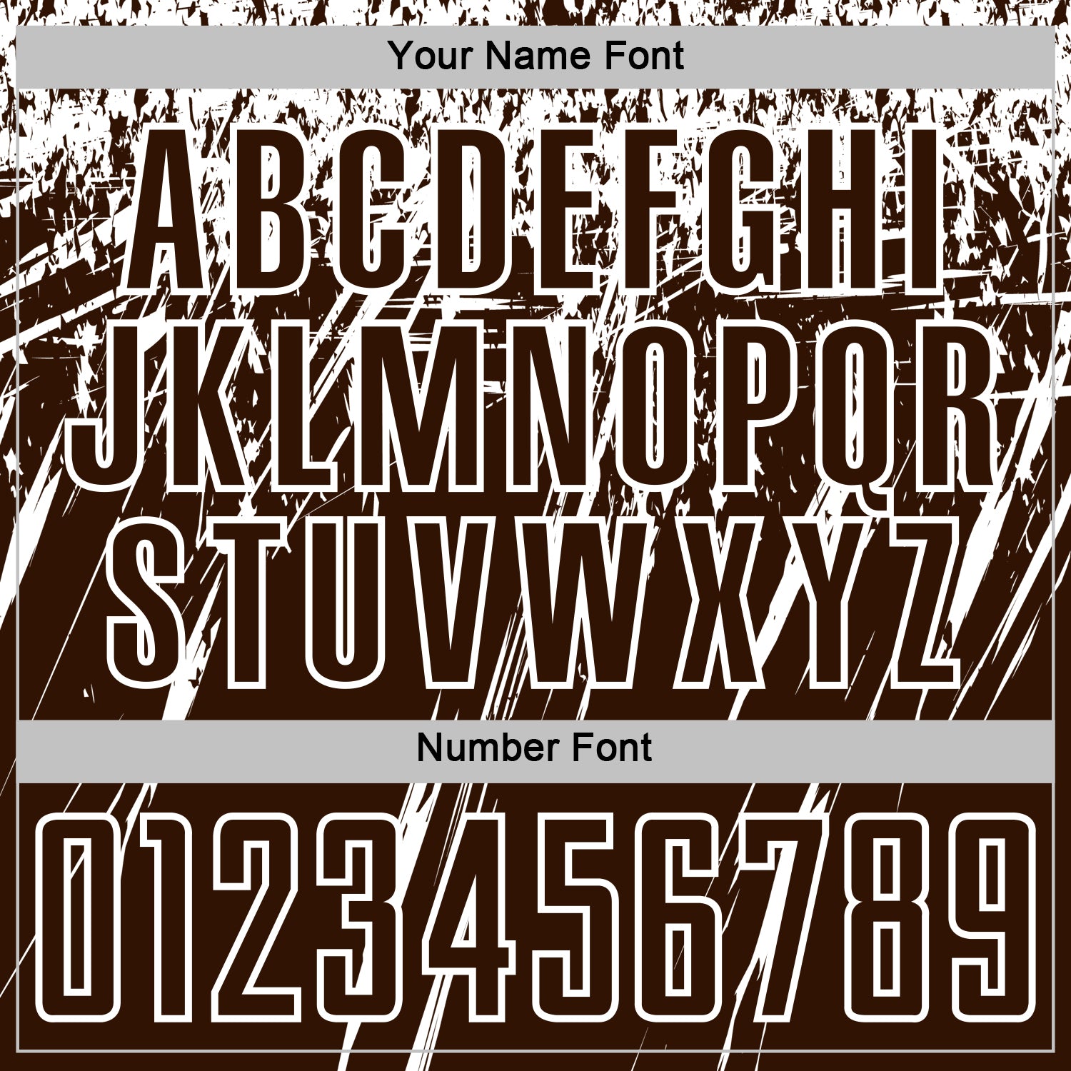 Custom Brown White Splash Sports Sublimation Soccer Uniform Jersey view 6