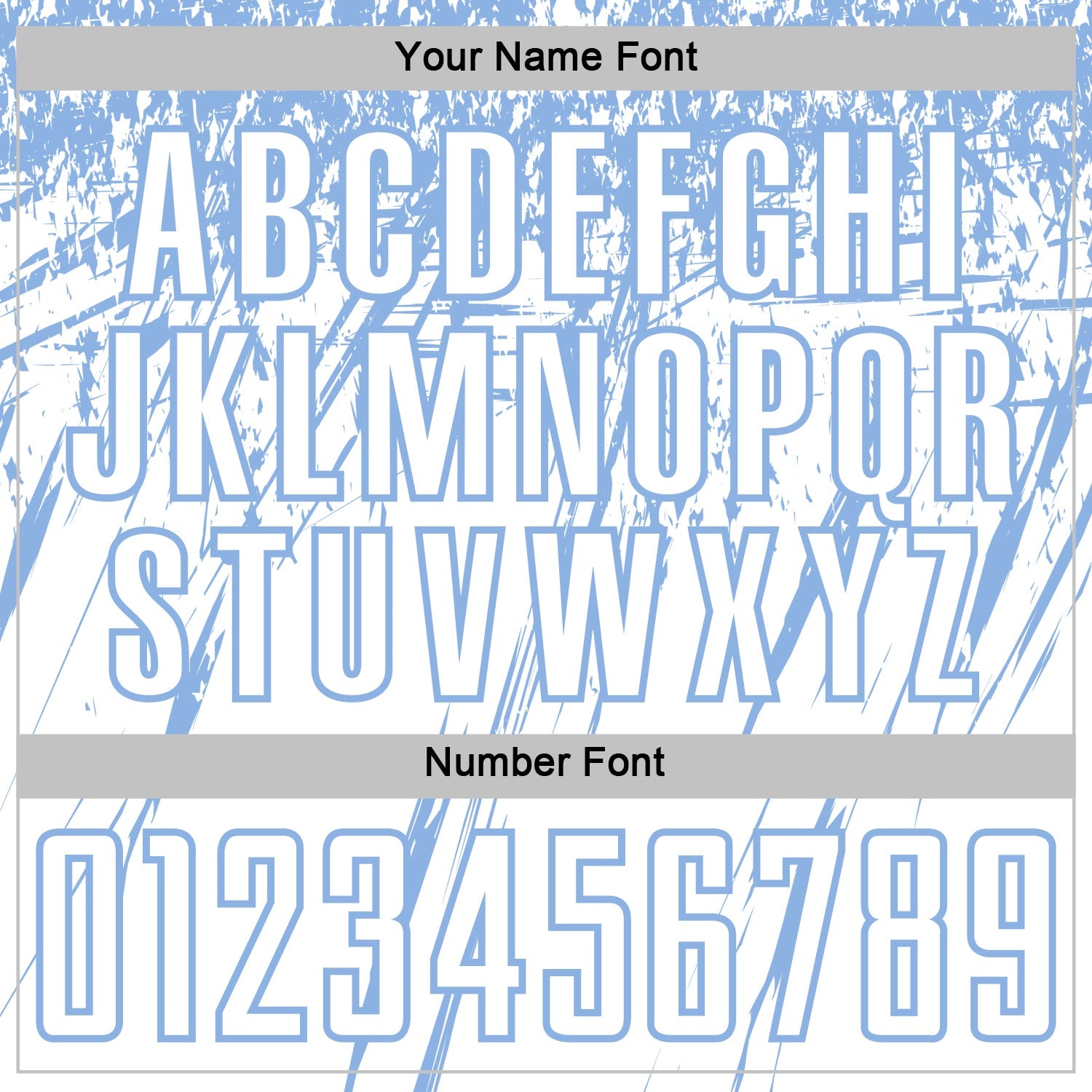 Custom White Light Blue Splash Sports Sublimation Soccer Uniform Jersey view 6