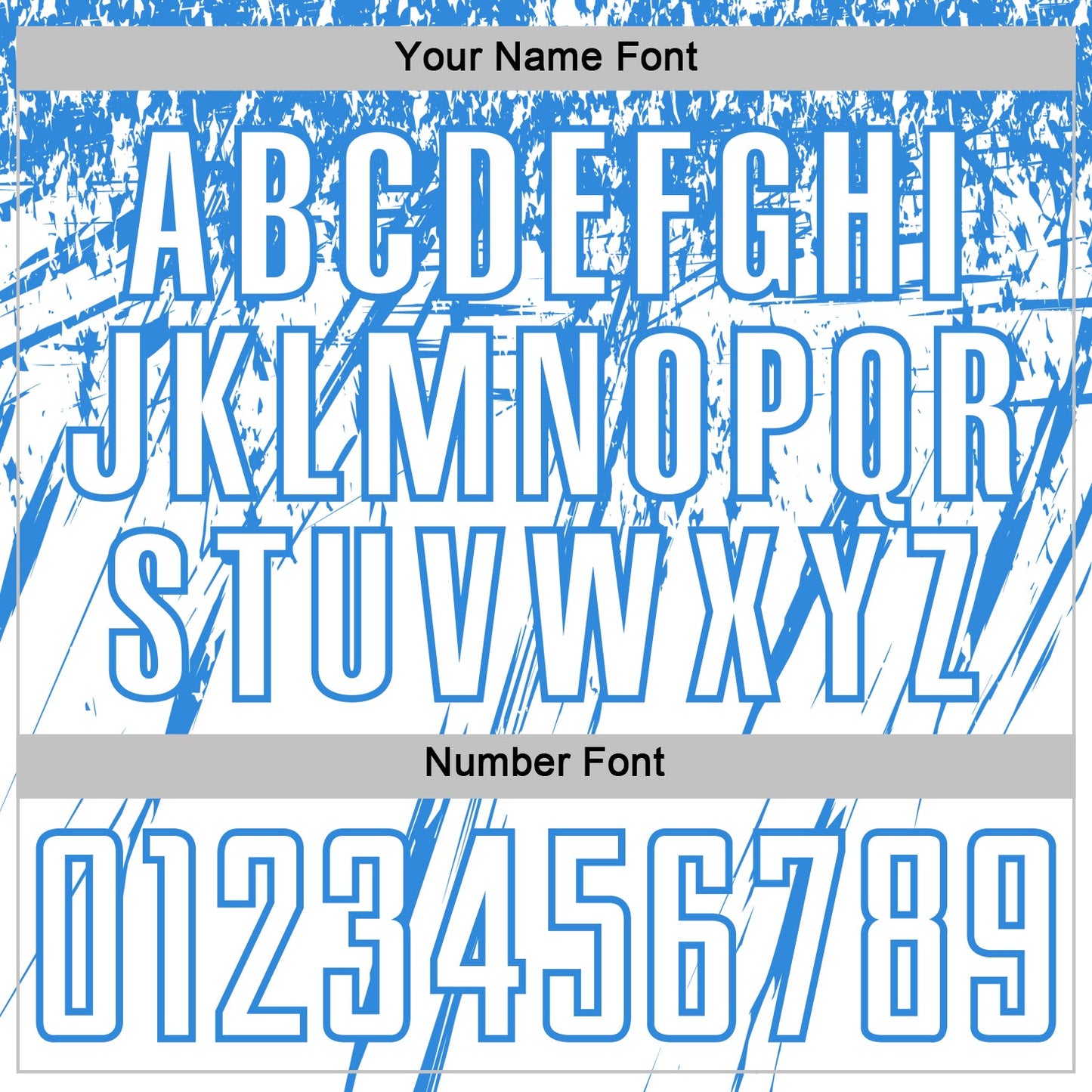 Custom White Powder Blue Splash Sports Sublimation Soccer Uniform Jersey view 6