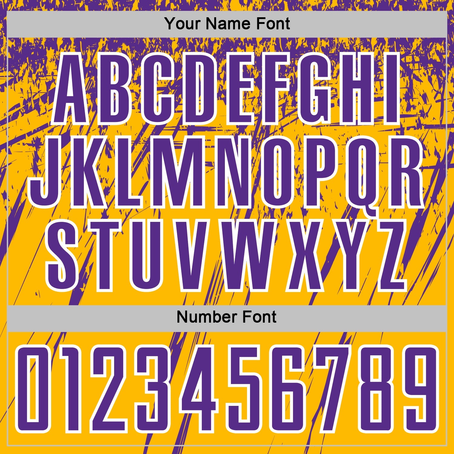 Custom Gold Purple-White Splash Sports Sublimation Soccer Uniform Jersey view 6