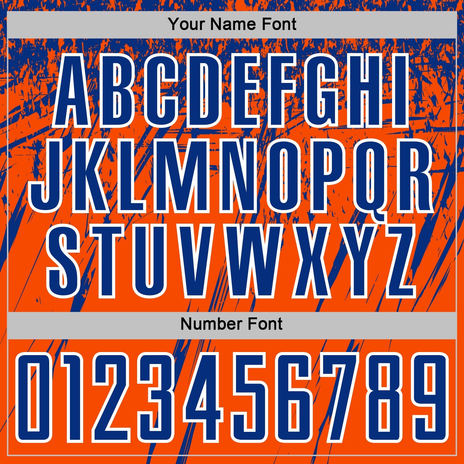 Custom Orange Royal-White Splash Sports Sublimation Soccer Uniform Jersey view 6
