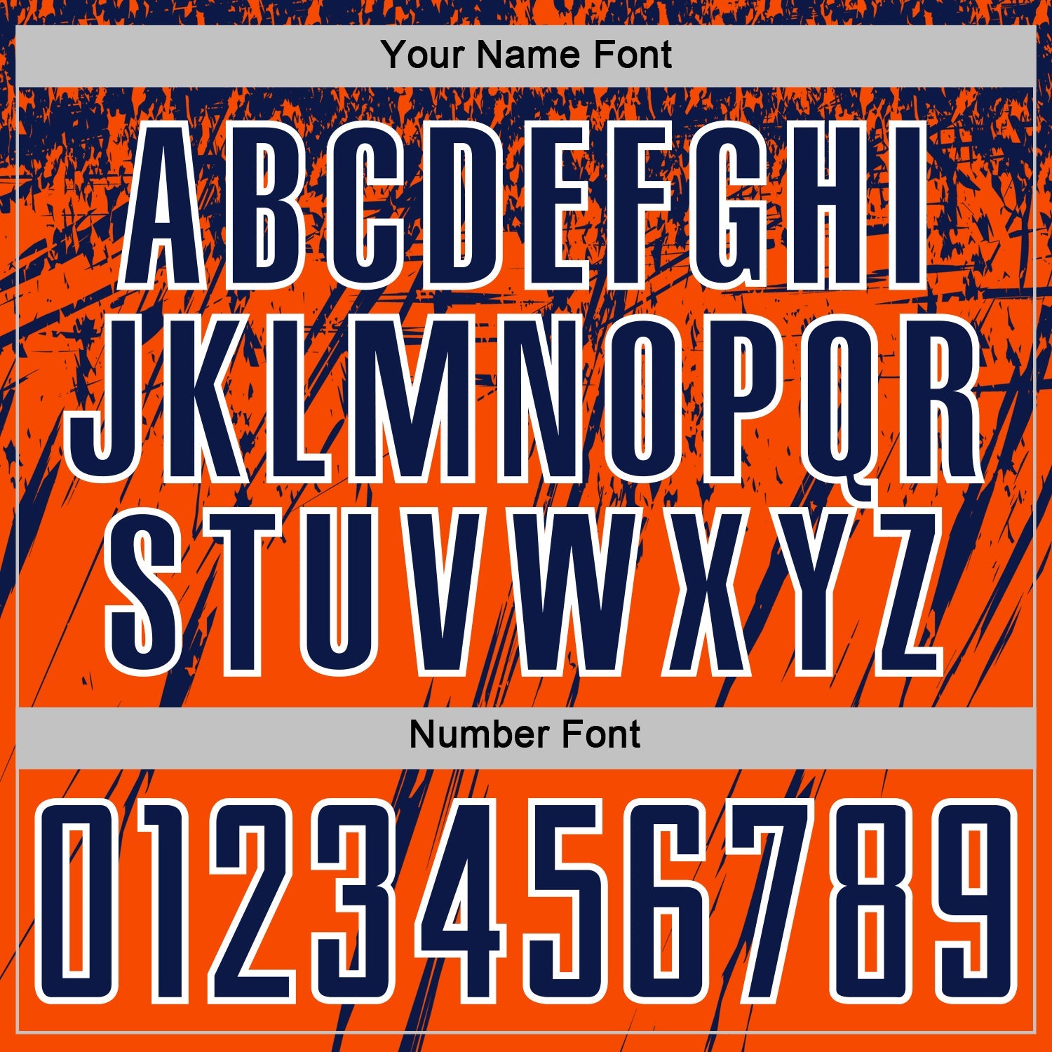 Custom Orange Navy-White Splash Sports Sublimation Soccer Uniform Jersey view 6