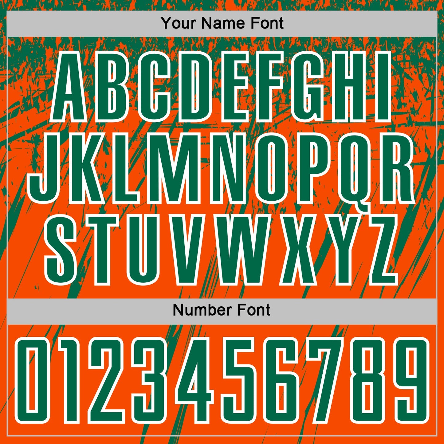 Custom Orange Kelly Green-White Splash Sports Sublimation Soccer Uniform Jersey view 6