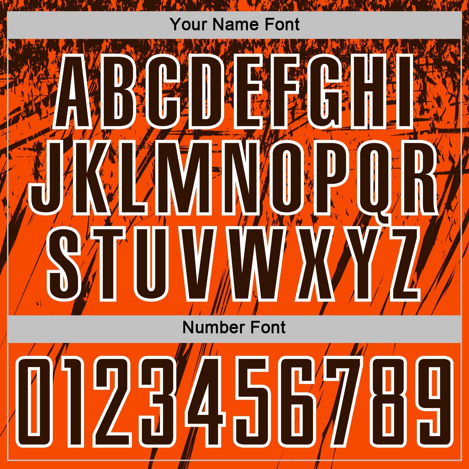 Custom Orange Brown-White Splash Sports Sublimation Soccer Uniform Jersey view 6