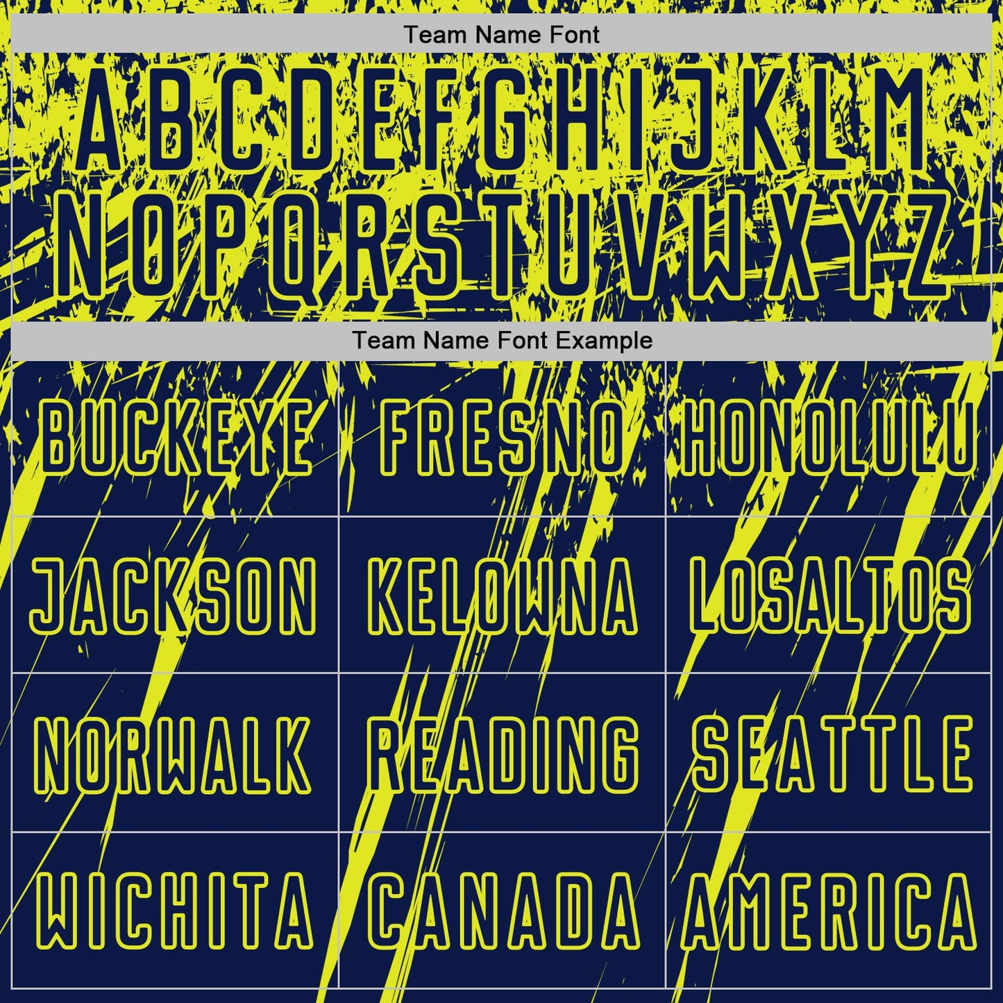 Custom Navy Neon Yellow Splash Sports Sublimation Soccer Uniform Jersey view 5