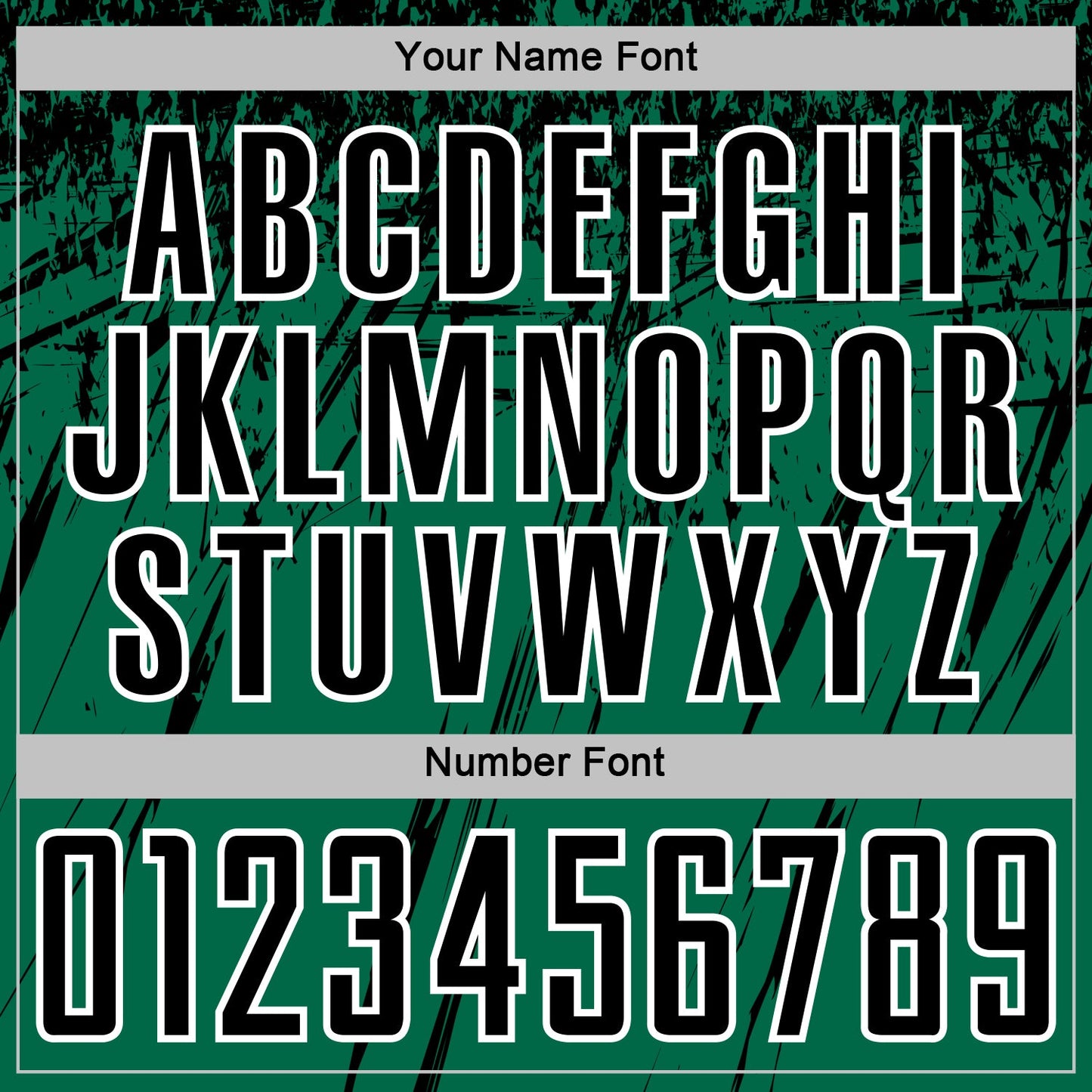 Custom Kelly Green Black-White Splash Sports Sublimation Soccer Uniform Jersey view 6
