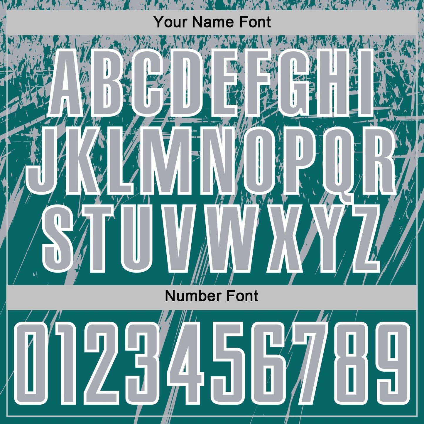 Custom Teal Gray-White Splash Sports Sublimation Soccer Uniform Jersey view 6