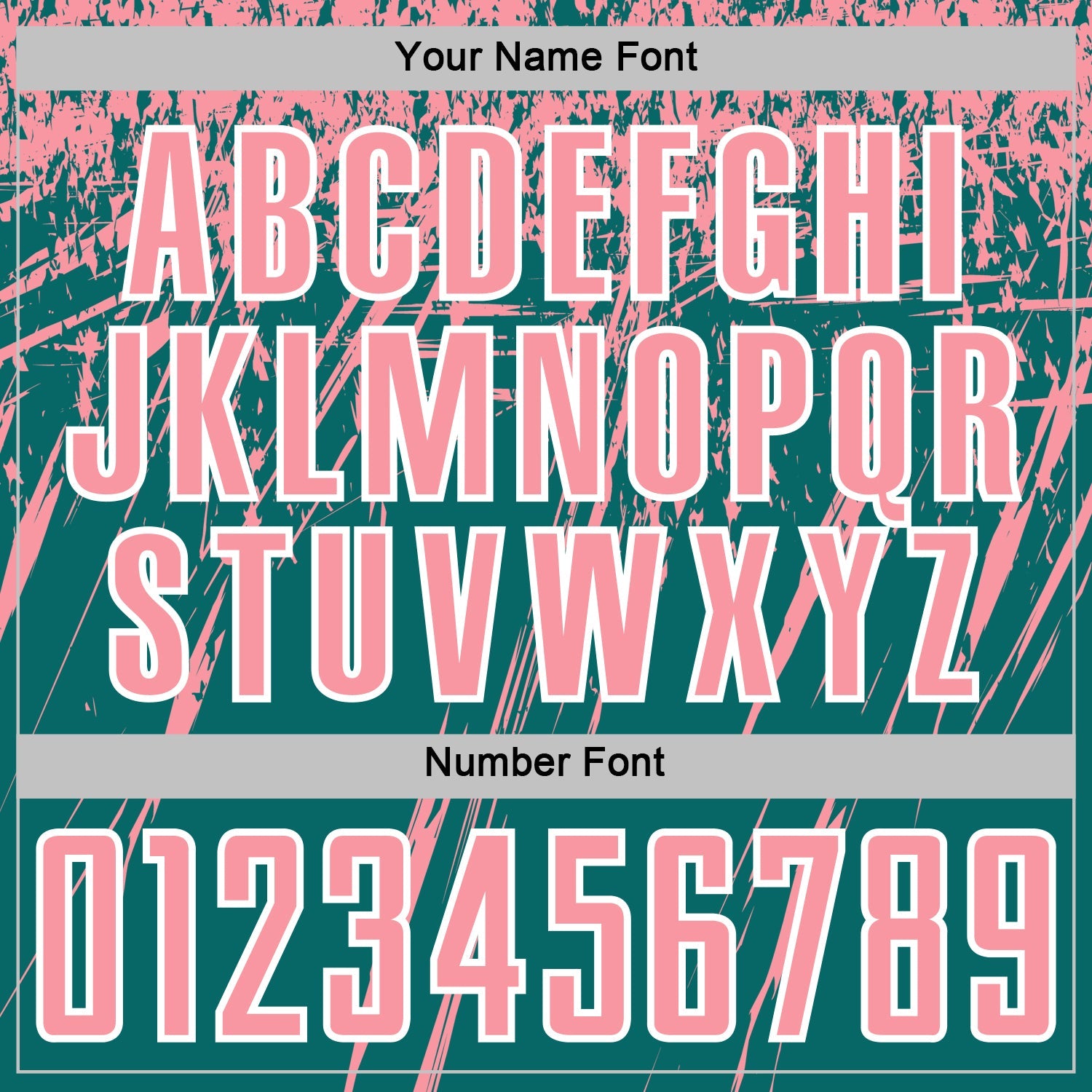 Custom Teal Medium Pink-White Splash Sports Sublimation Soccer Uniform Jersey view 6