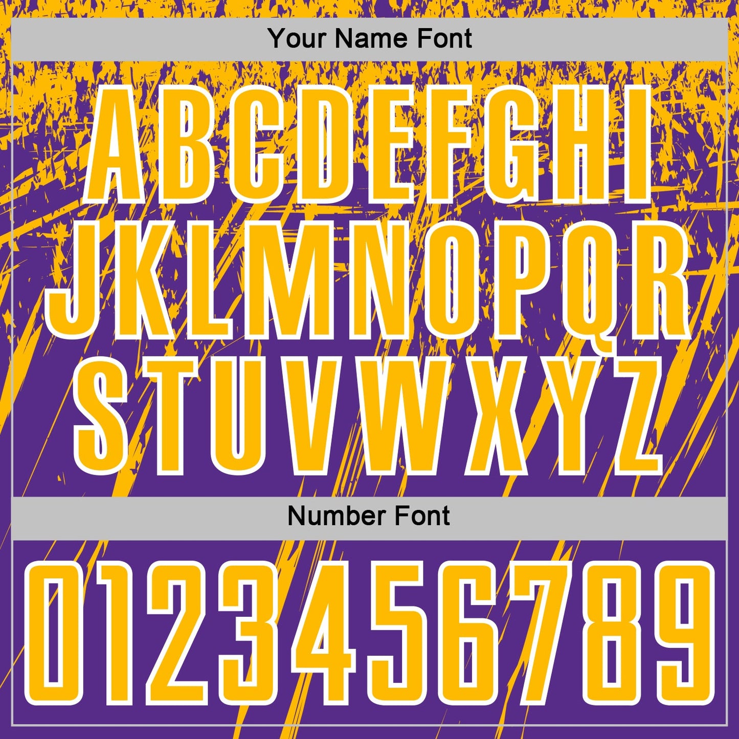 Custom Purple Gold-White Splash Sports Sublimation Soccer Uniform Jersey view 6