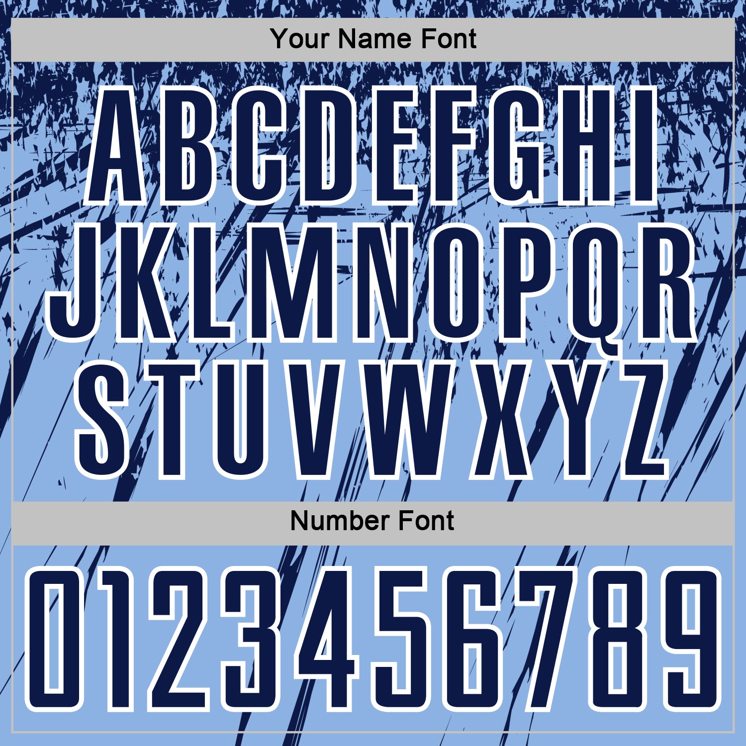 Custom Light Blue Navy-White Splash Sports Sublimation Soccer Uniform Jersey view 6