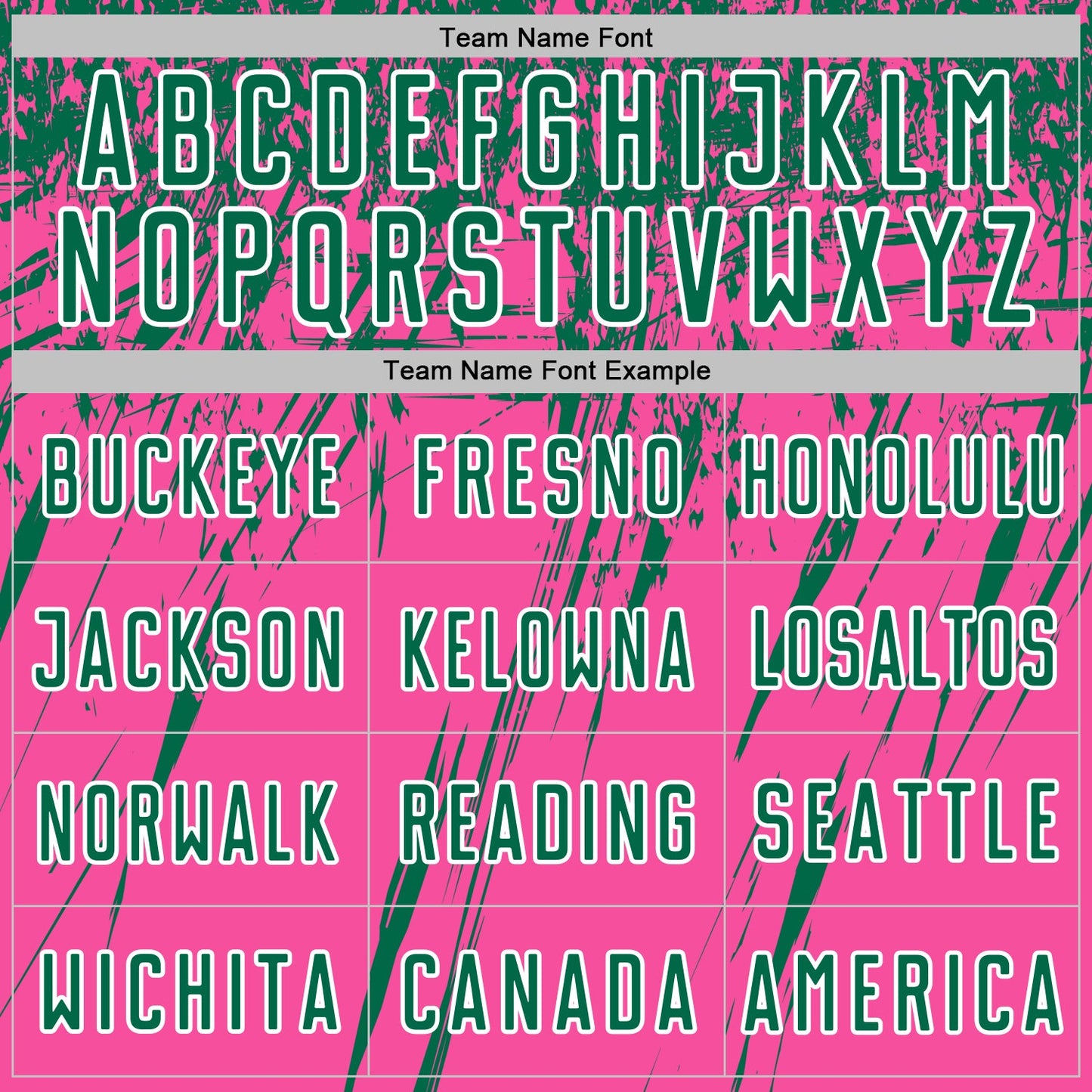 Custom Pink Kelly Green-White Splash Sports Sublimation Soccer Uniform Jersey view 5