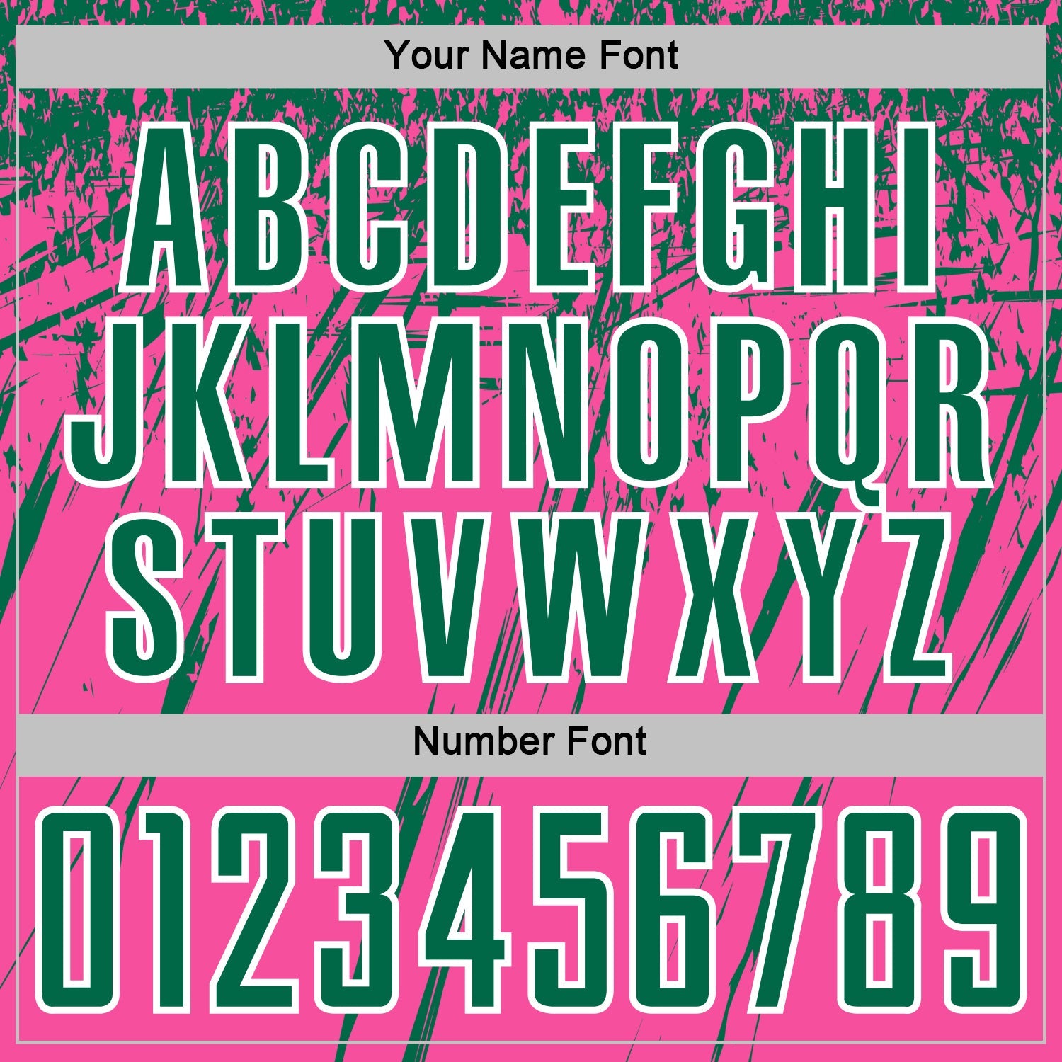 Custom Pink Kelly Green-White Splash Sports Sublimation Soccer Uniform Jersey view 6