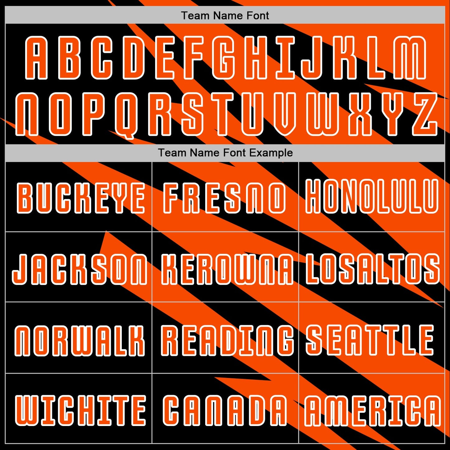 Custom Orange Black-White Abstract Line Sports Sublimation Soccer Uniform Jersey view 5