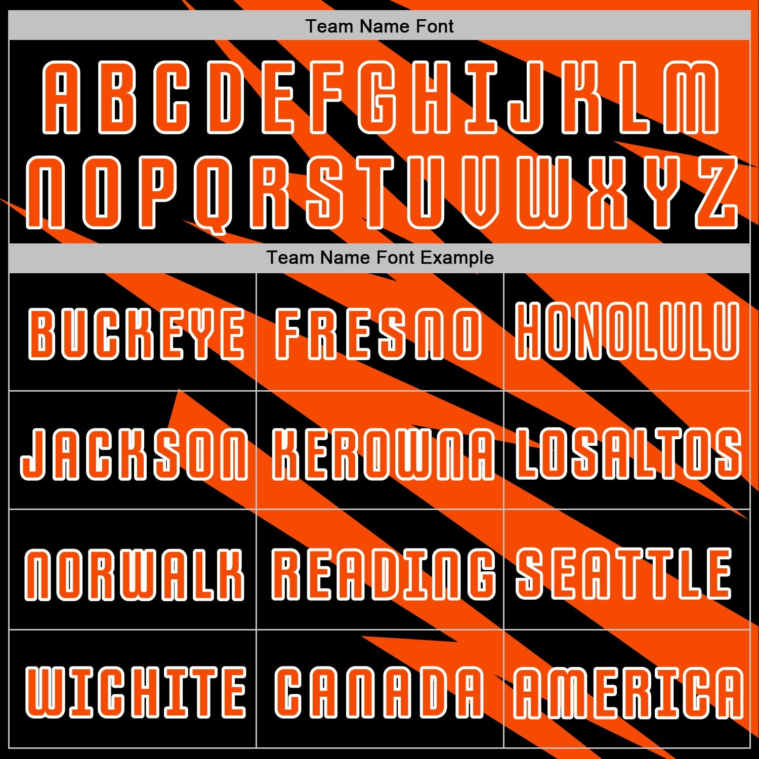 Custom Orange Black-White Abstract Line Sports Sublimation Soccer Uniform Jersey view 5
