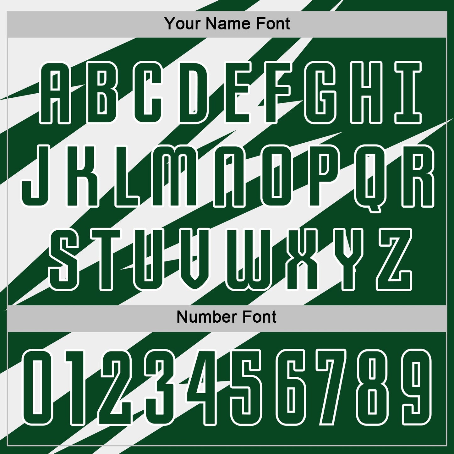 Custom White Green Abstract Line Sports Sublimation Soccer Uniform Jersey view 6