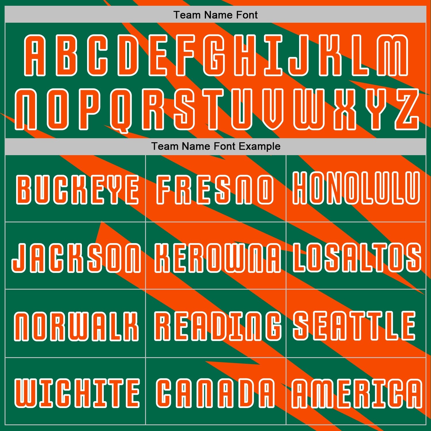 Custom Orange Kelly Green-White Abstract Line Sports Sublimation Soccer Uniform Jersey view 5